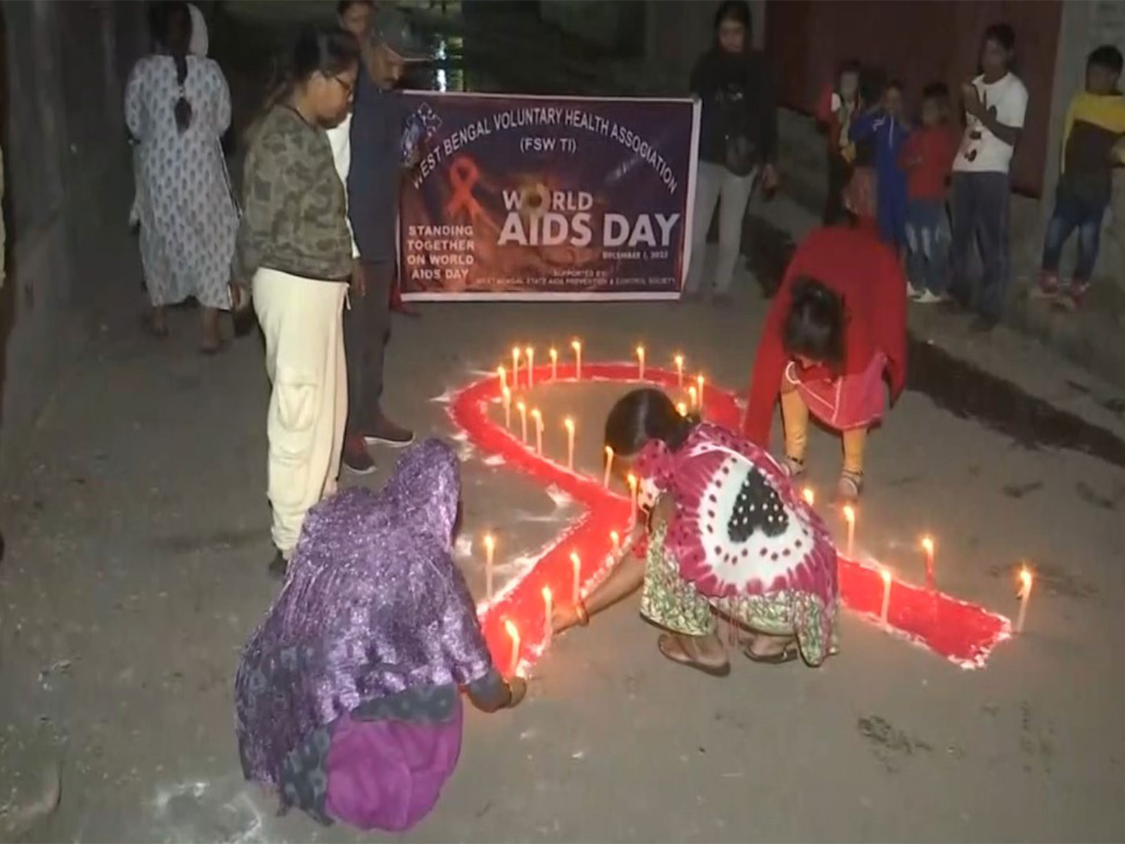 Visuals of the march (Photo/ANI)