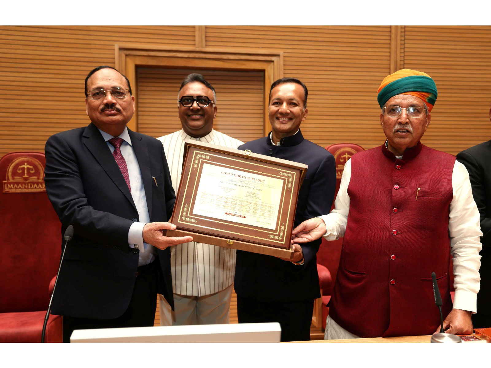 Chief Justice of India and Law Minister Inaugurate World’s Largest Moot Court at Jindal Global Law School