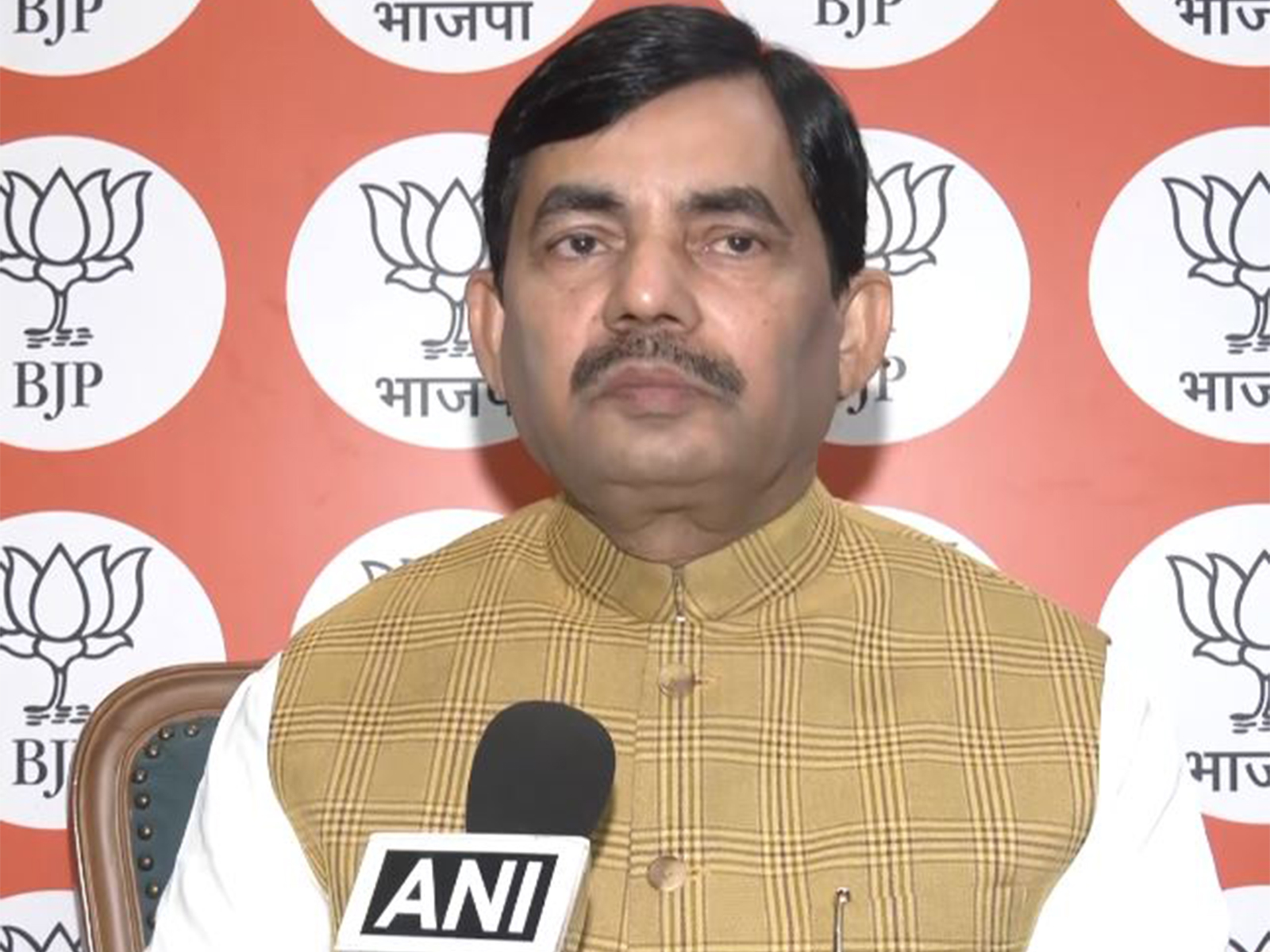 BJP leader Shahnawaz Hussain (Photo/ANI)