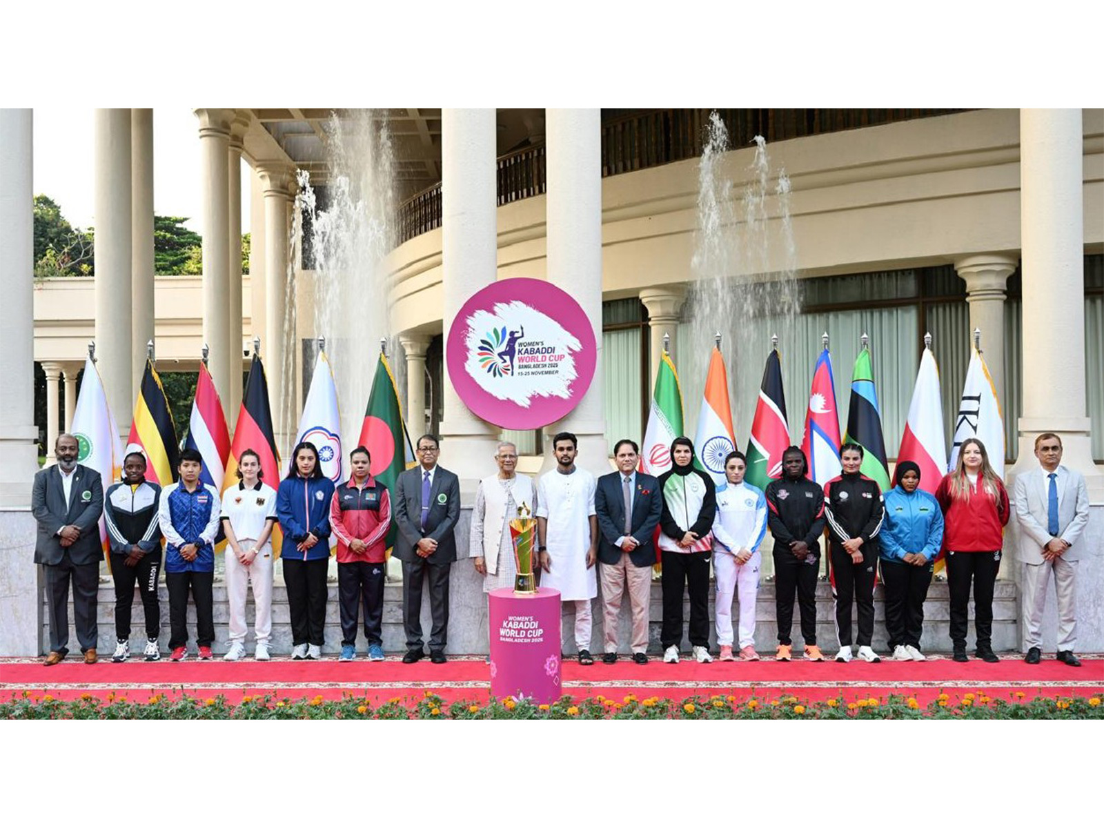 Eleven captains of the Women’s Kabaddi World Cup (Photo: PKL)