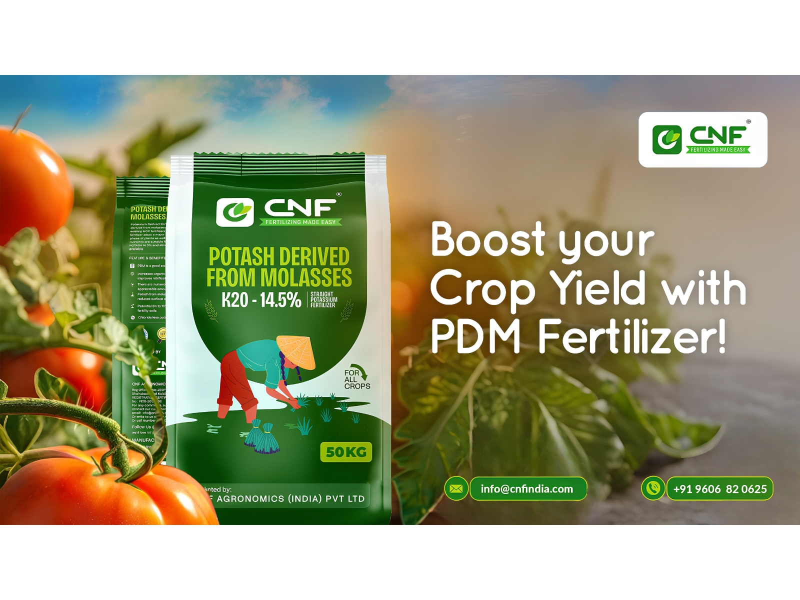 CNF Phosphates Leads India’s Push Toward Self-Reliance with High-Quality PDM Production