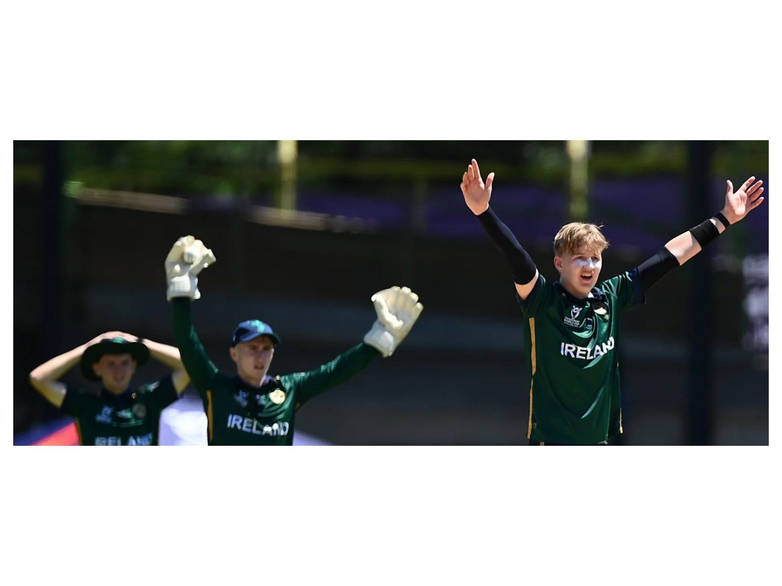 Ireland U-19 team players (Photo/ ICC website)