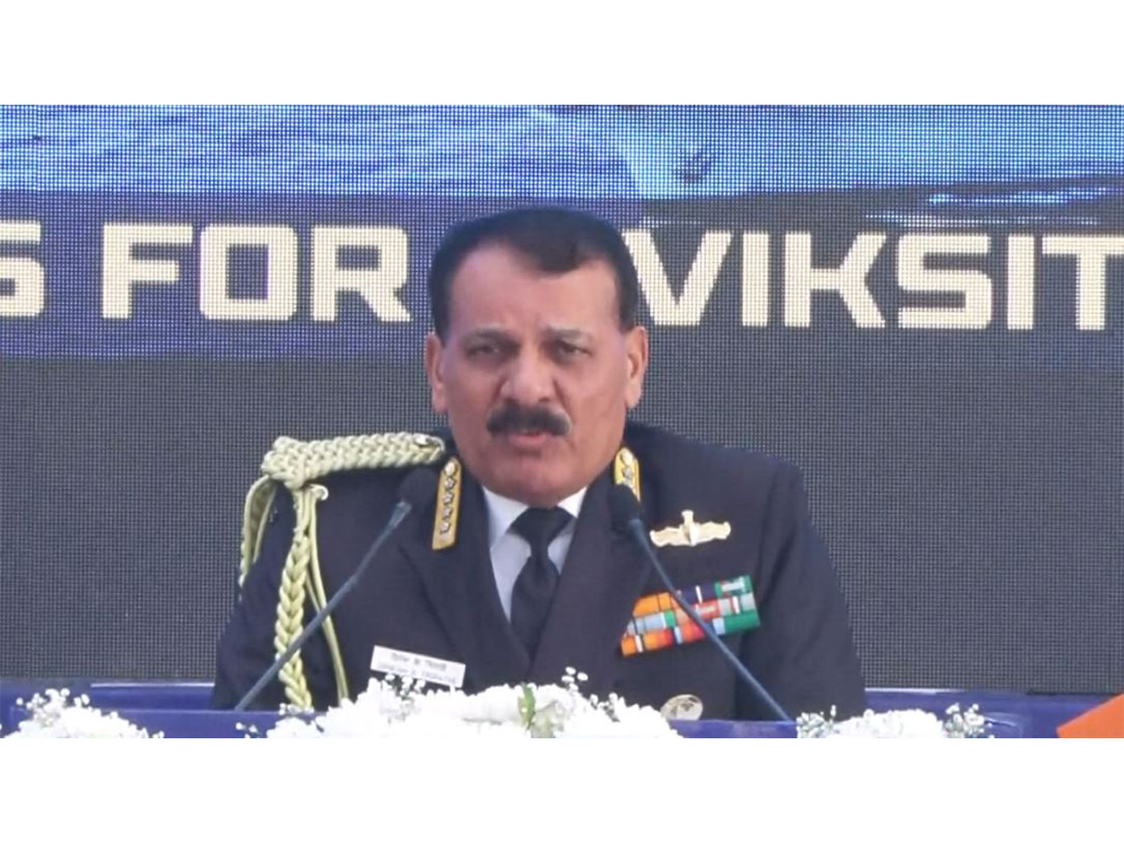 Chief Of Naval Staff Admiral Dinesh Tripathi (Photo/ANI)