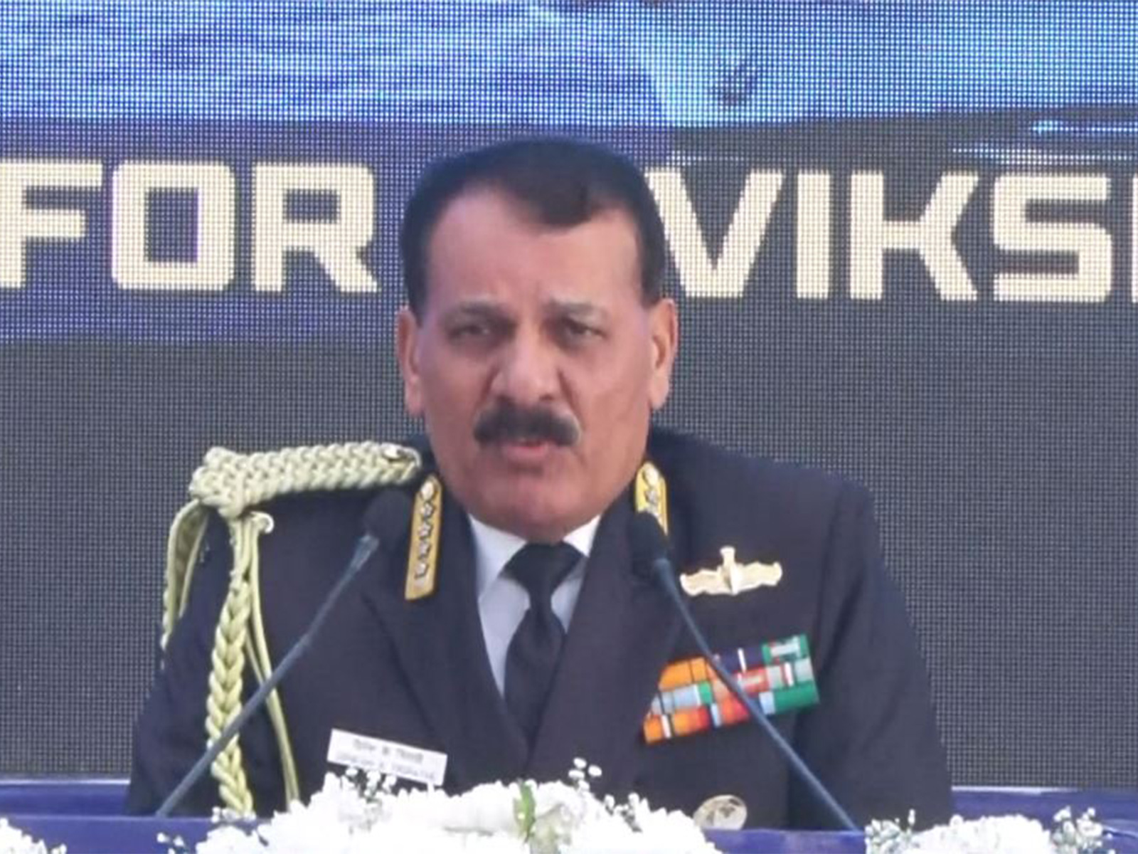Chief of Naval Staff Admiral Dinesh Tripathi (Photo/ANI)