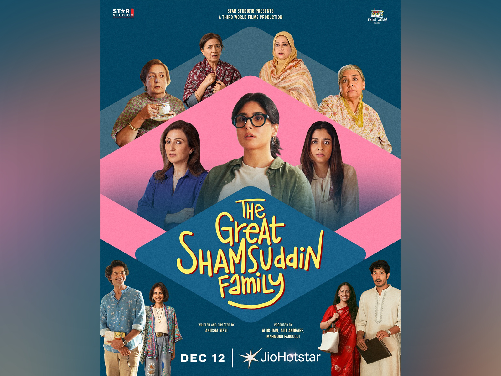 Poster of The Great Shamsuddin Family (Image source: JioHotstar)