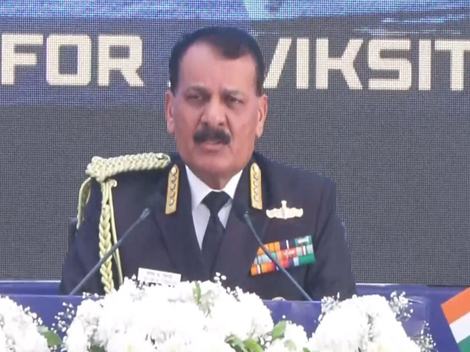Chief of Naval Staff Admiral Dinesh K Tripathi (Photo/ANI)