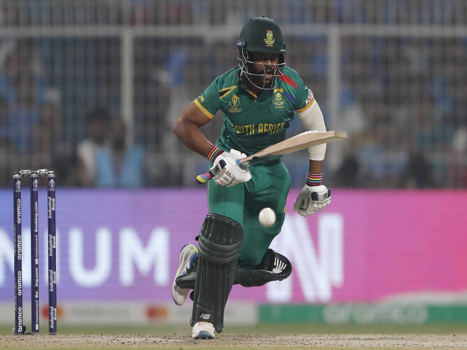 SA batter Temba Bavuma. (Photo: ANI)