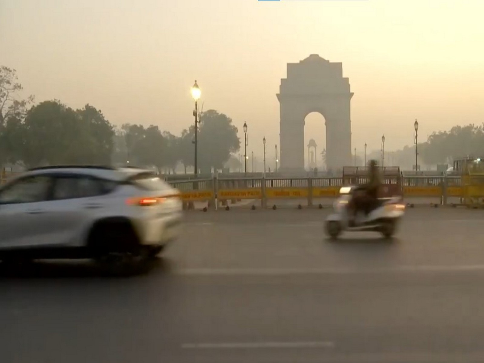 Visual from the India Gate (Photo/ANI) Visual from the India Gate (Photo/ANI)