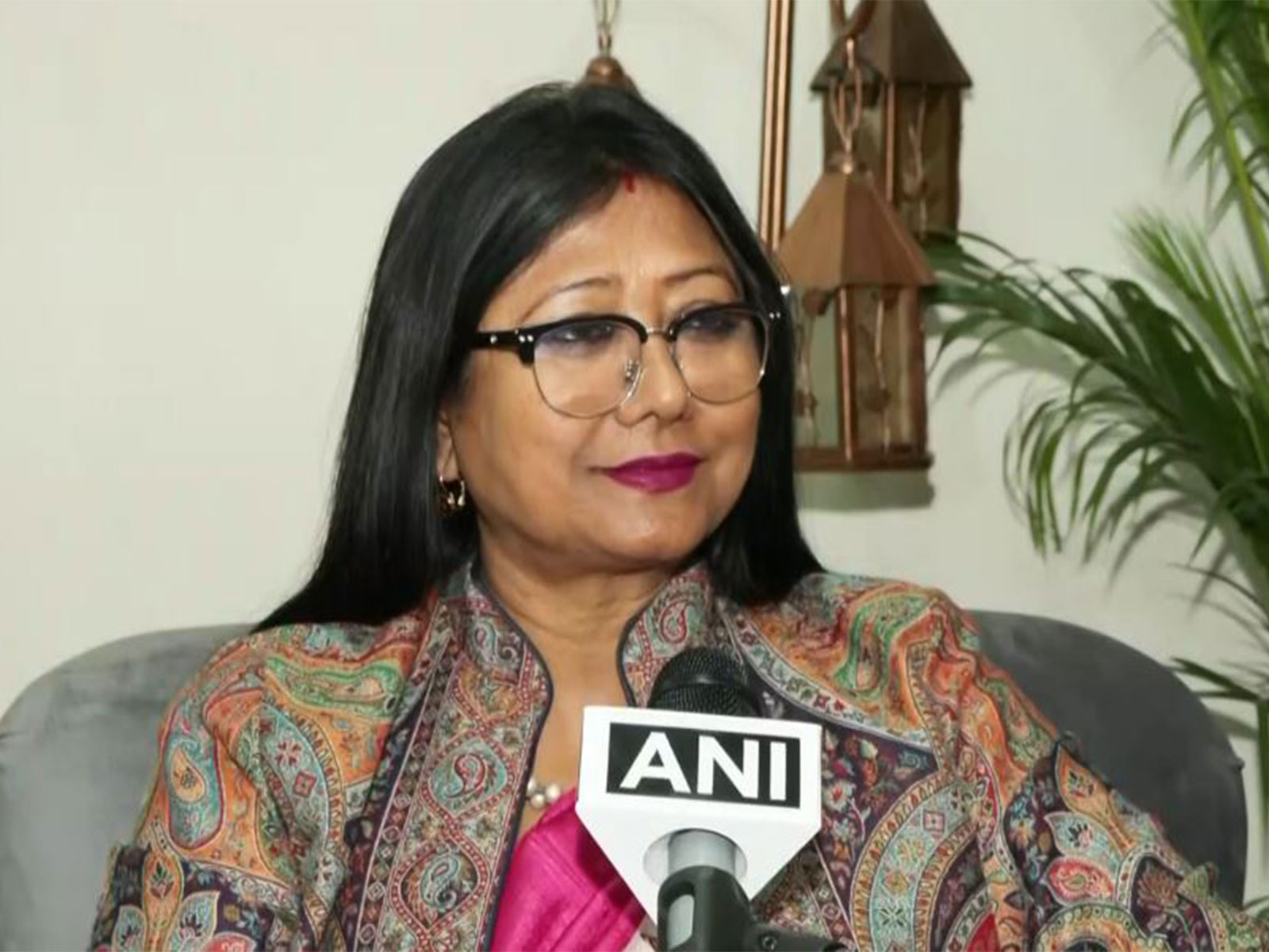 JMM MP Mahua Maji (Photo/ANI)