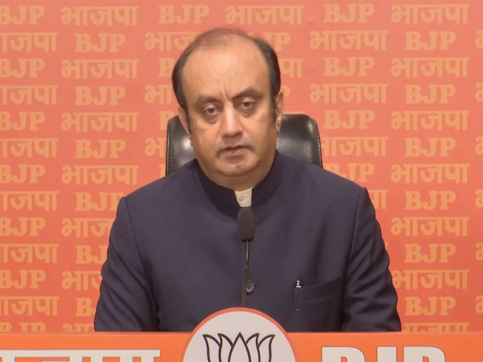 BJP MP Sudhanshu Trivedi (Photo/ANI)