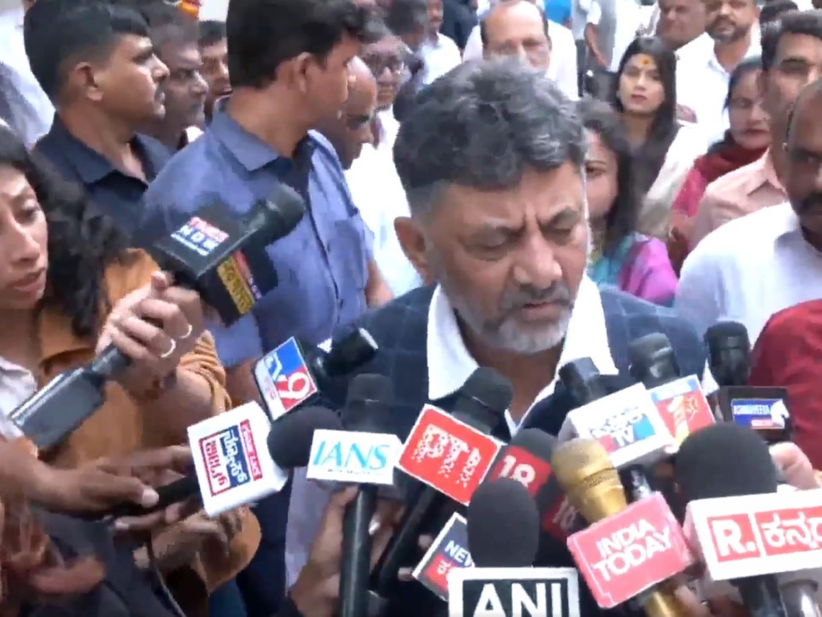 Karnataka Deputy Chief Minister DK Shivakumar (Photo/ANI)