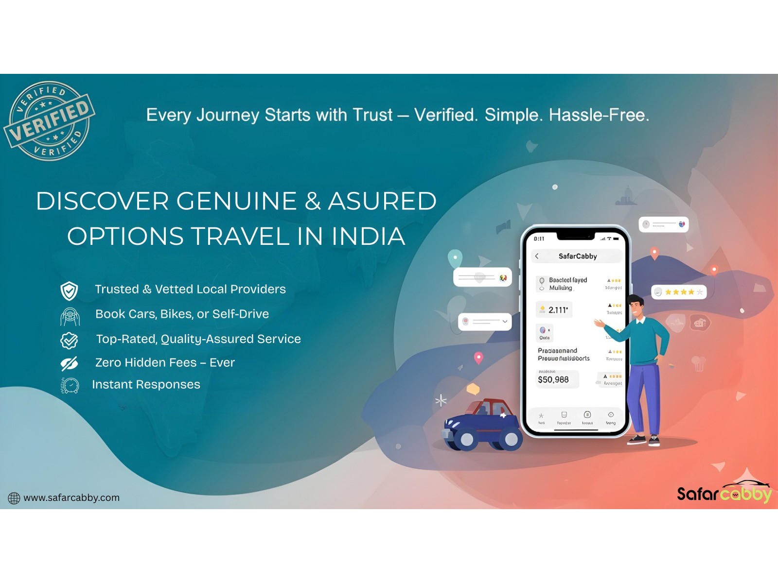 SafarCabby: The New Go-To Platform Making Travel Planning in India Simple, Transparent, and Trustworthy