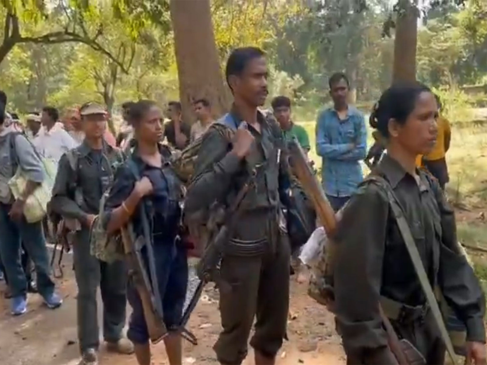 Maoist cadres surrender in Chhattisgarh (File Photo/IG P Sundarraj)