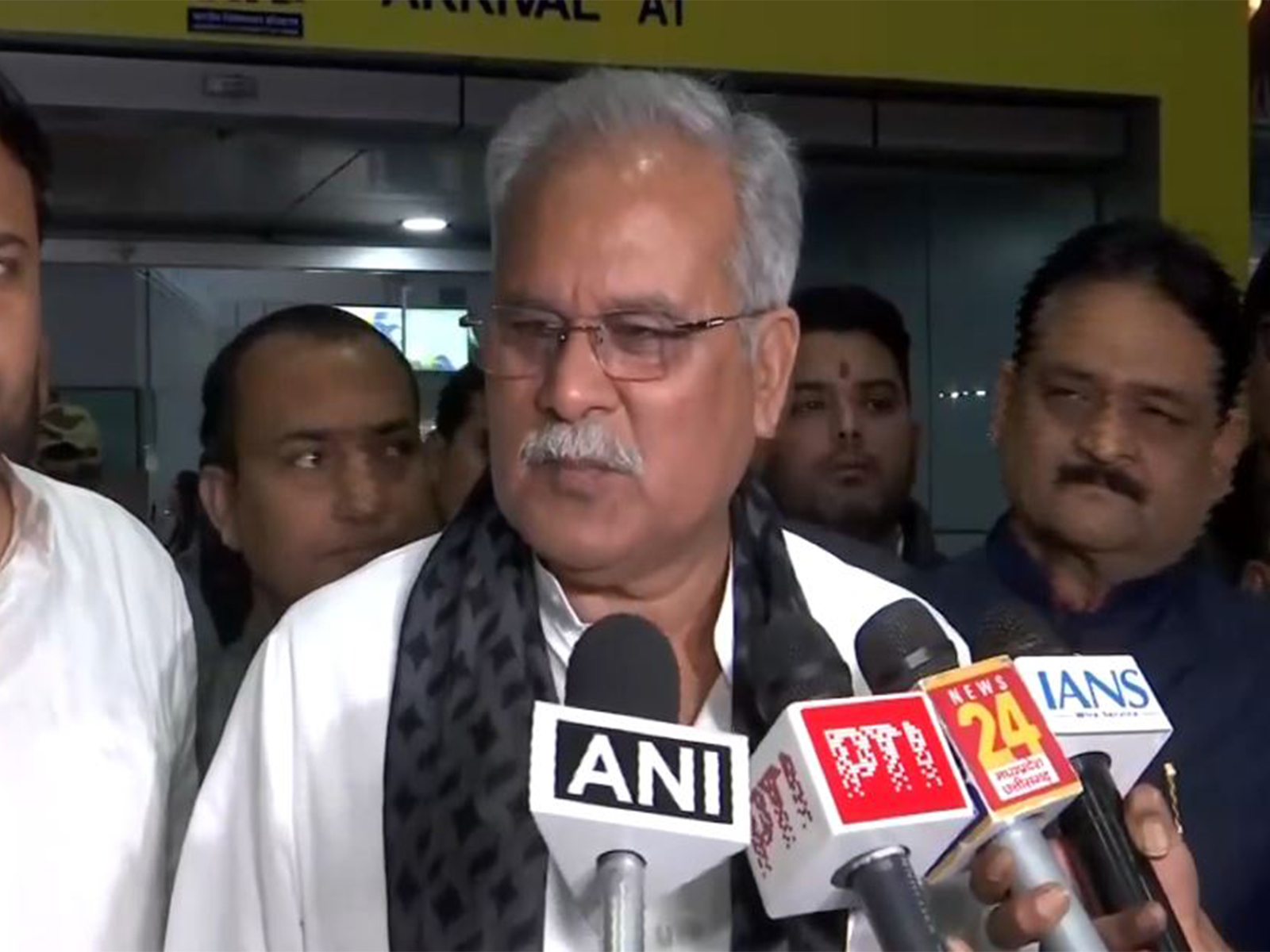 Former Chhattisgarh CM Bhupesh Baghel (Photo/ANI)