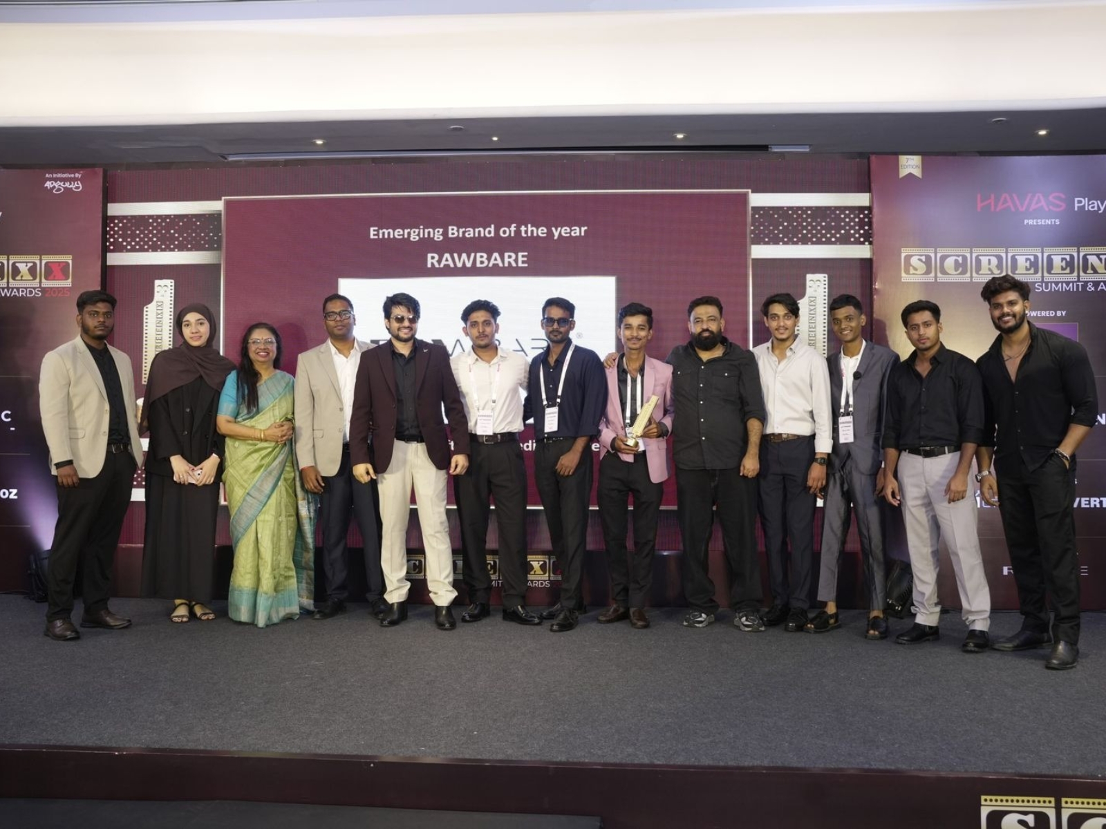 Rawbare Wins 'Emerging Brand of the Year' at Adgully’s ScreenXX Awards & Summit; Co-Founder & CEO Affan Ahmad Also Honoured as Best Influencer Strategist