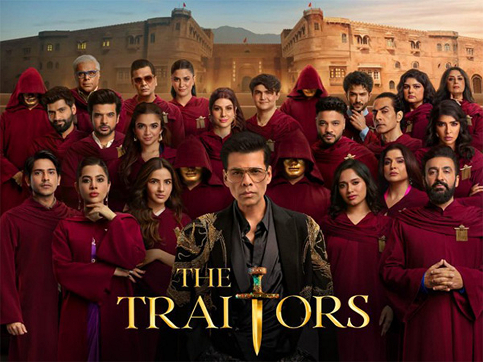 The Traitors poster (Photo/instagram/@karanjohar)