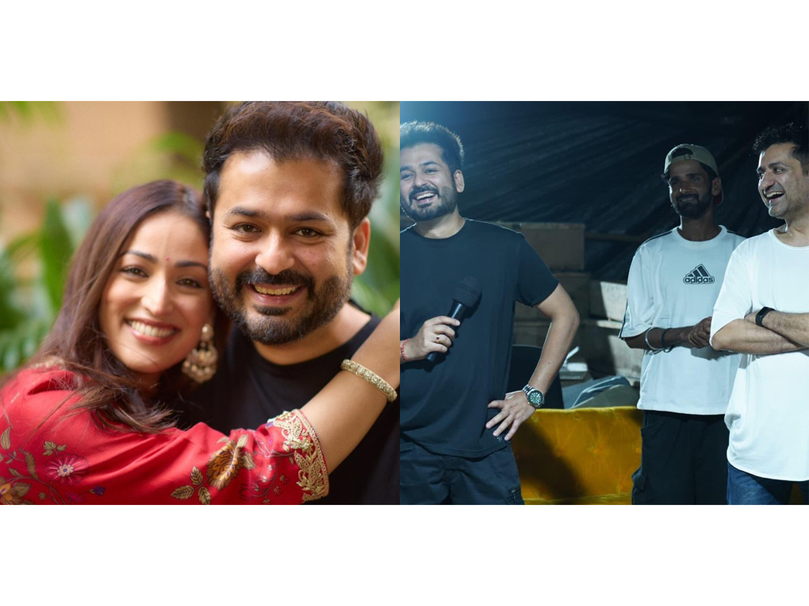 Yami Gautam, Aditya Dhar, 'Dhurandhar' team (Image source/X/ @yamigautam)