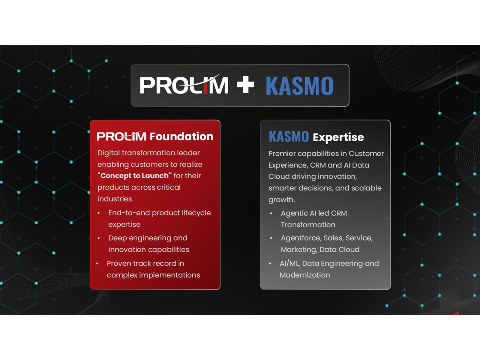 “PROLIM + Kasmo: Driving Agentic AI–led Digital transformation at scale”