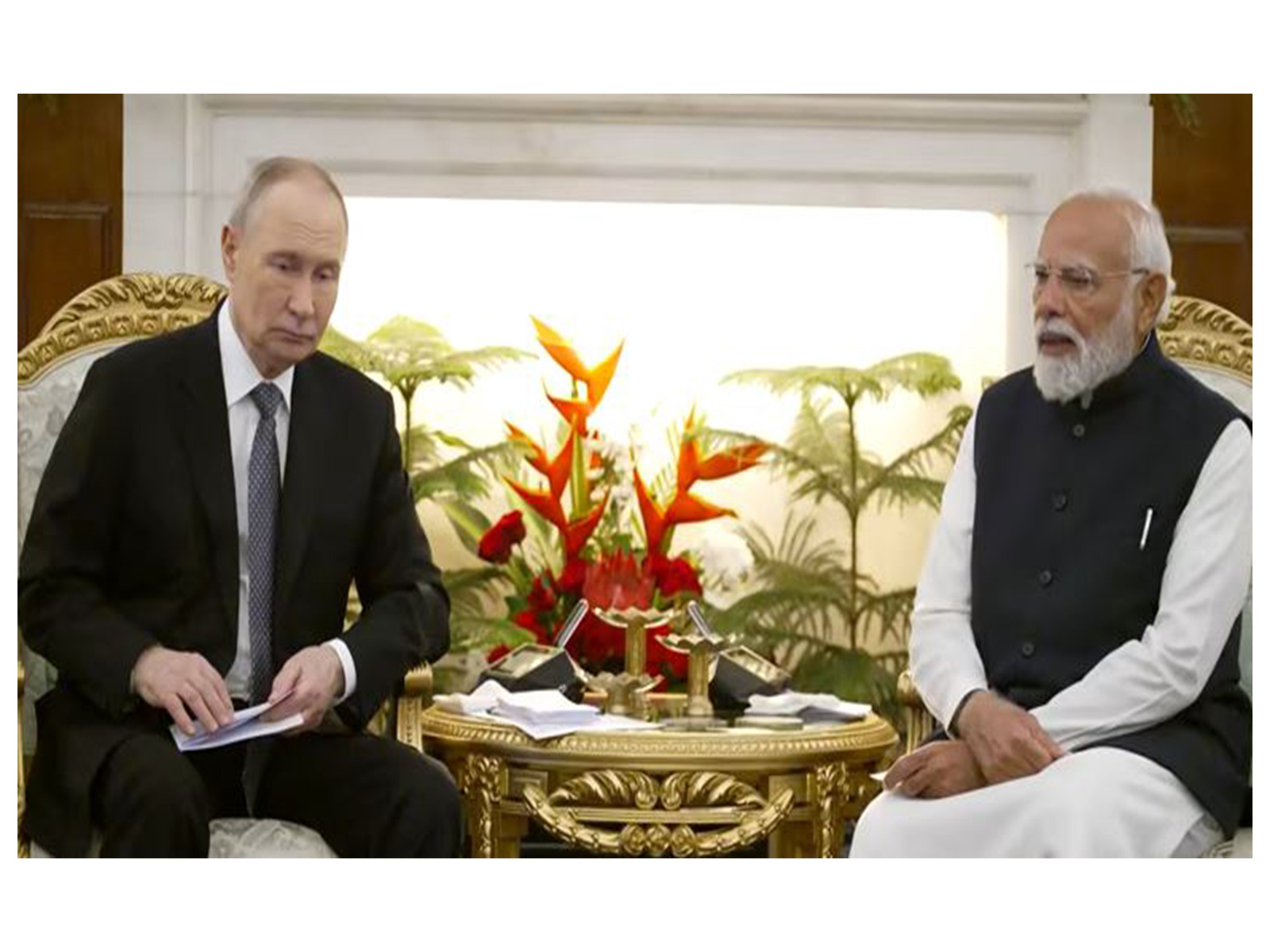 Russian President Vladimir Putin and Prime Minister Narendra Modi (Photo/ YouTube @NarendraModi)