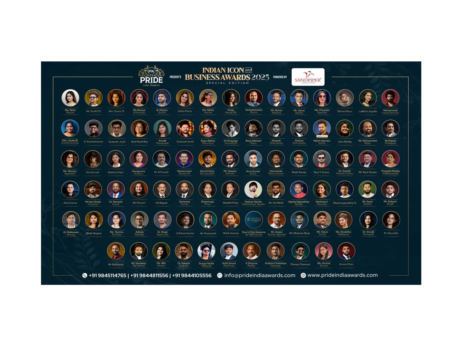 PIA Announces Winners of the Indian Icon & Business Awards 2025 – Special Edition
