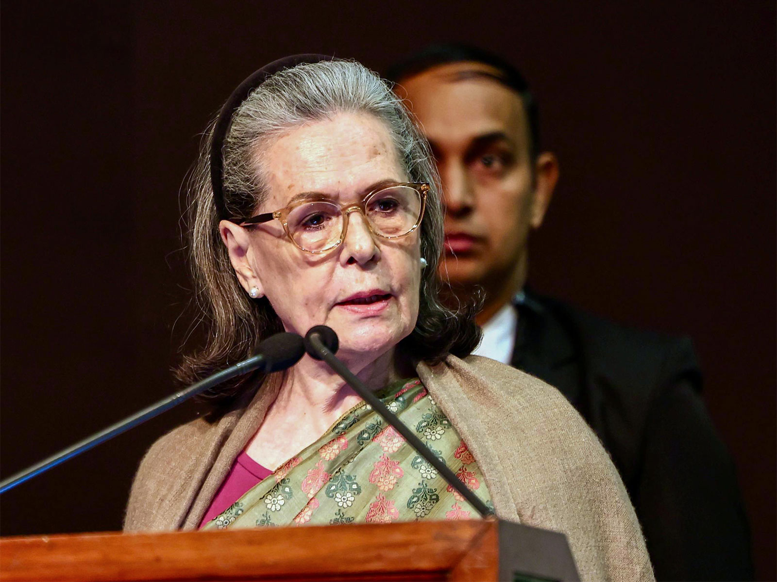 Congress Parliamentary Party Chairperson, Sonia Gandhi (File Photo/ANI)
