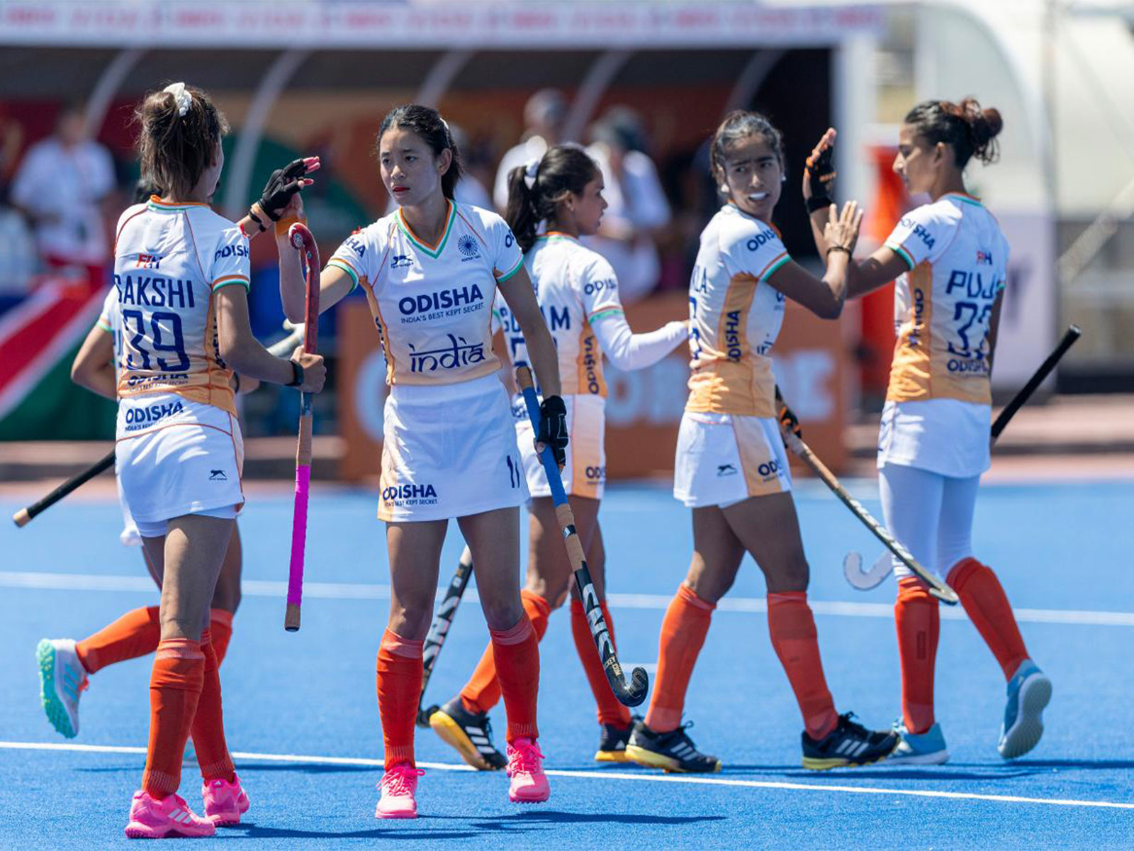 Indian junior women's hockey team. (Photo: ANI)