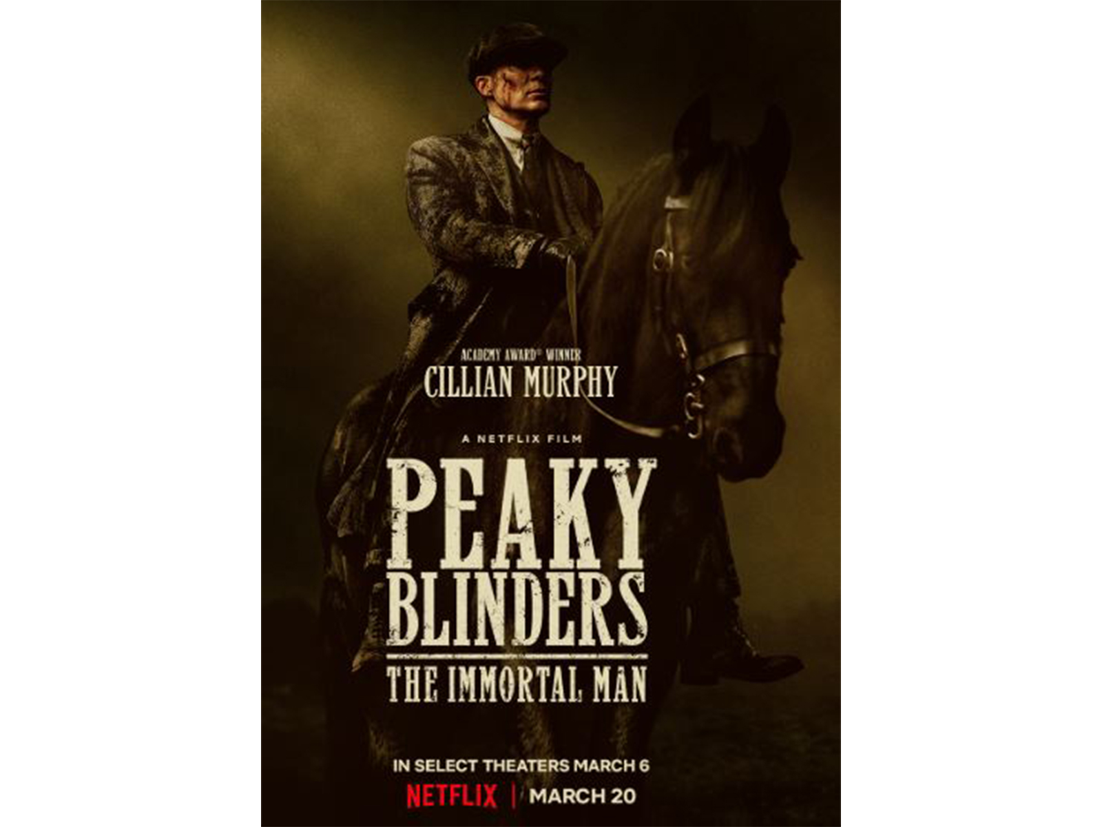 Poster of 'Peaky Blinders: The Immortal Man' (Image source: Netflix)