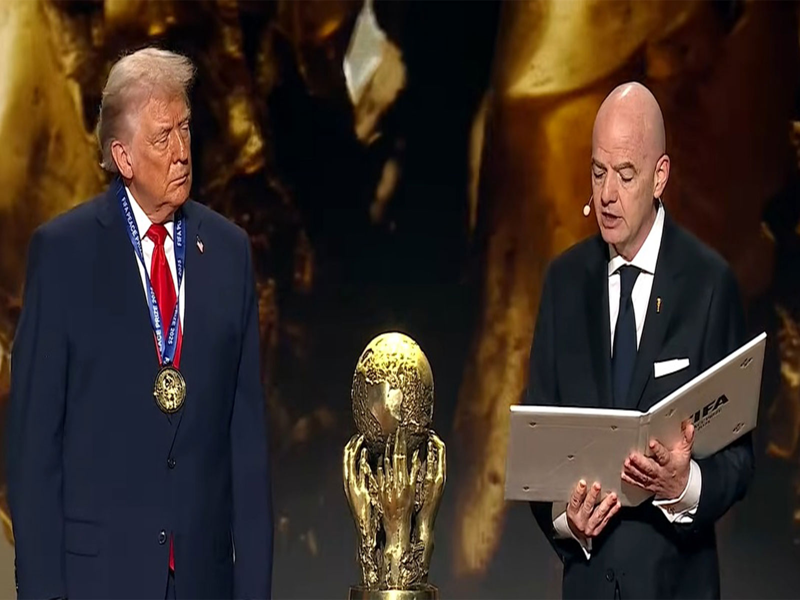 US President Donald Trump and FIFA President Gianni Infantino (Photo/X@WhiteHouse)