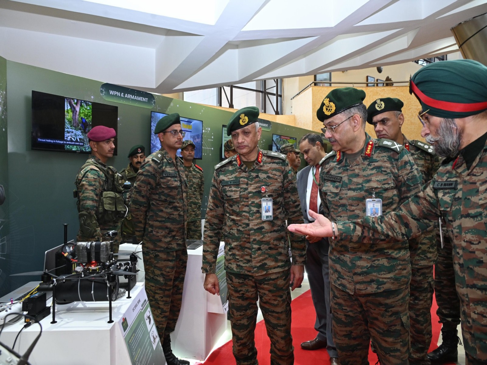 Lt Gen Pushpendra Singh attends ‘InnoWarrior’ in Delhi (Photo/X/@adgpi)
