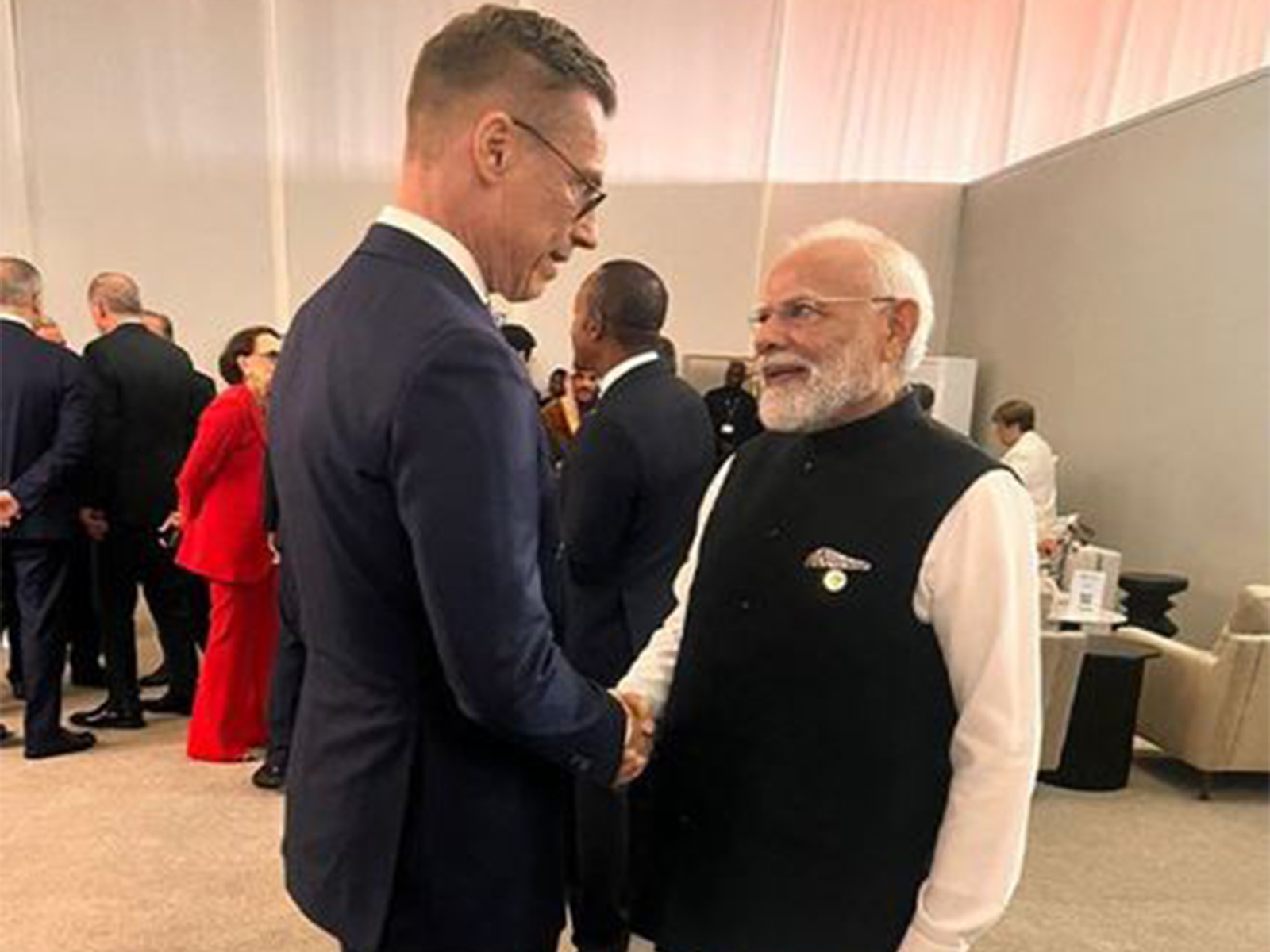 Prime Minister Narendra Modi and Finland President Alexander Stubb (Photo/X@DrSJaishankar)