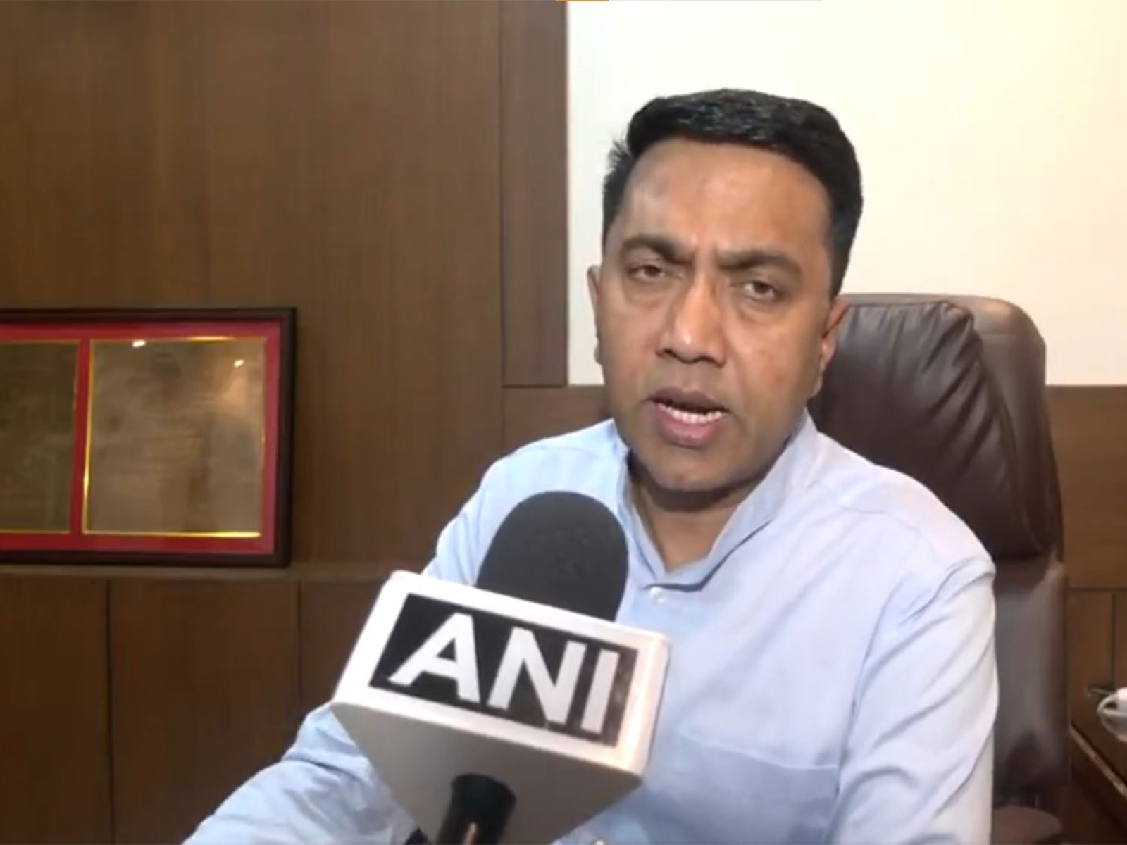 Goa Chief Minister Pramod Sawant  (Photo/ANI)