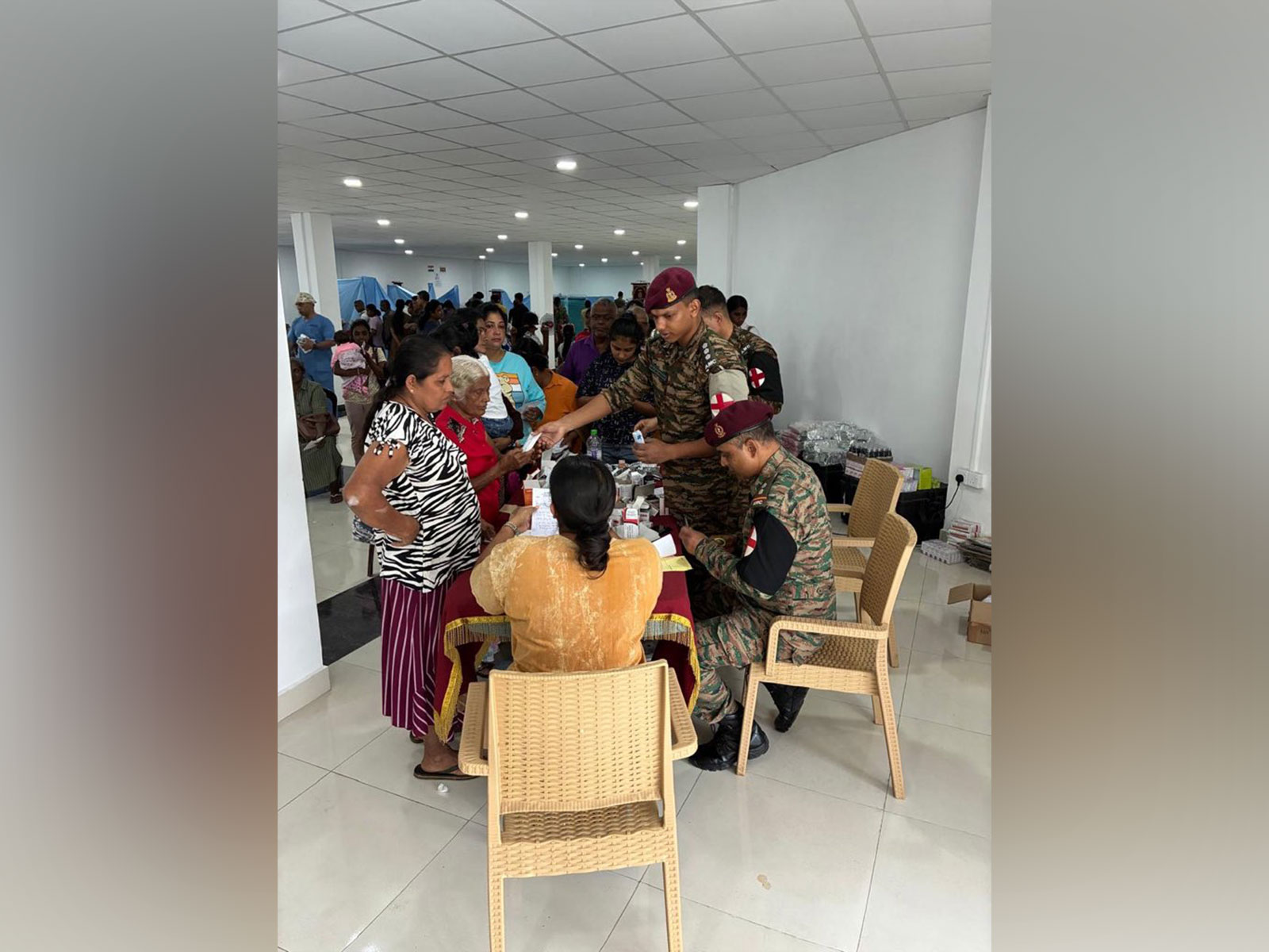 Indian teams provide relief to Sri Lanka (Image: X@IndiainSL)