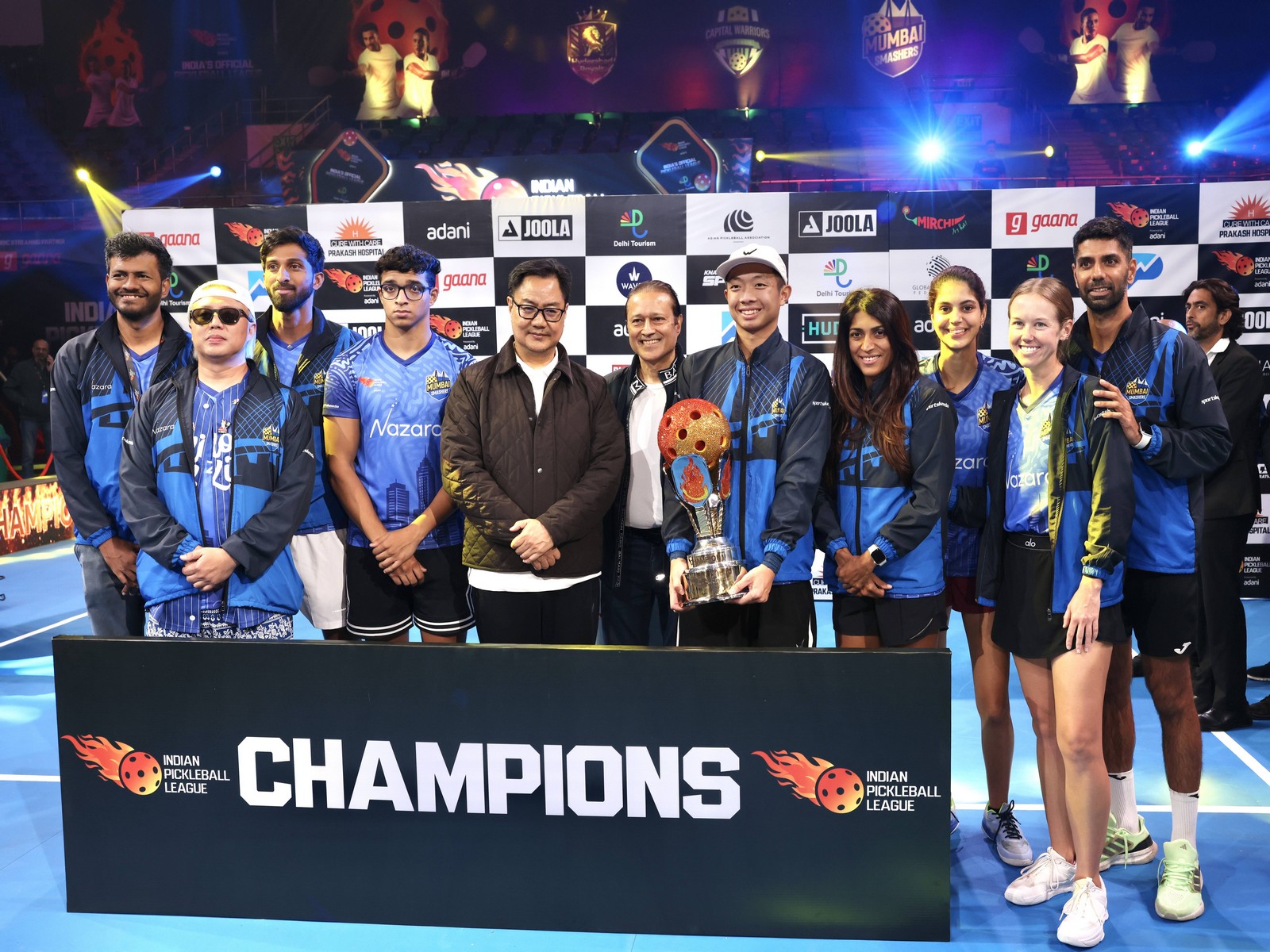 Mumbai Smasgers win IPBL season 1 (Photo: IPBL) Mumbai Smasgers win IPBL season 1 (Photo: IPBL)