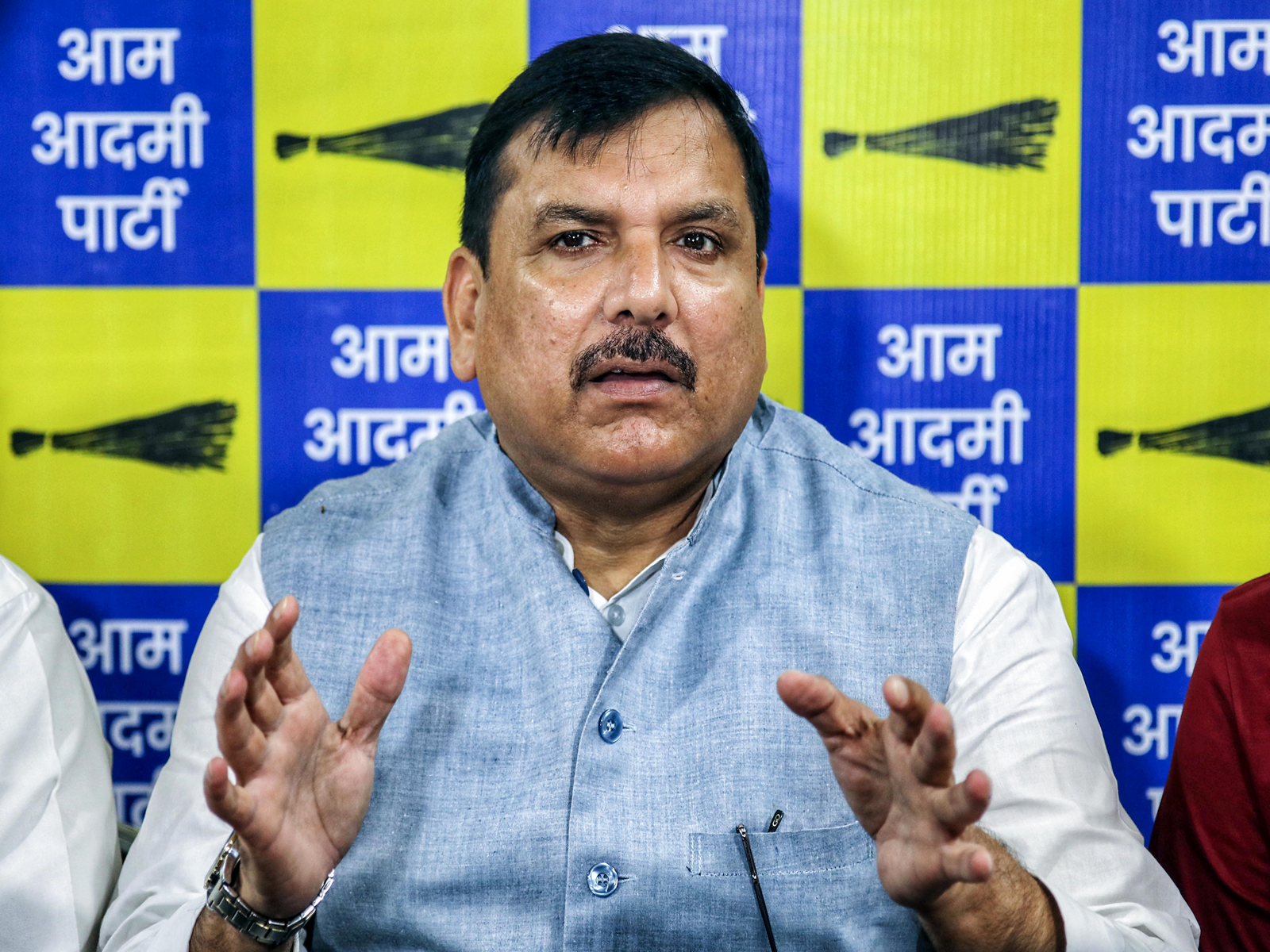 AAP MP Sanjay Singh (File Photo/ANI)