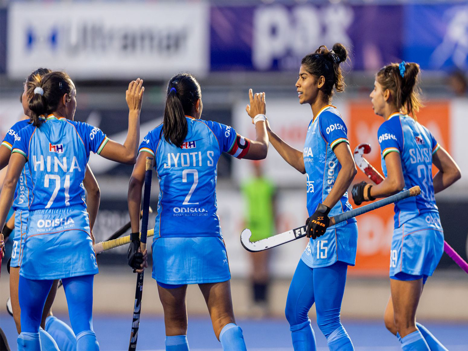 India players celebrating (Photo: Hockey India)