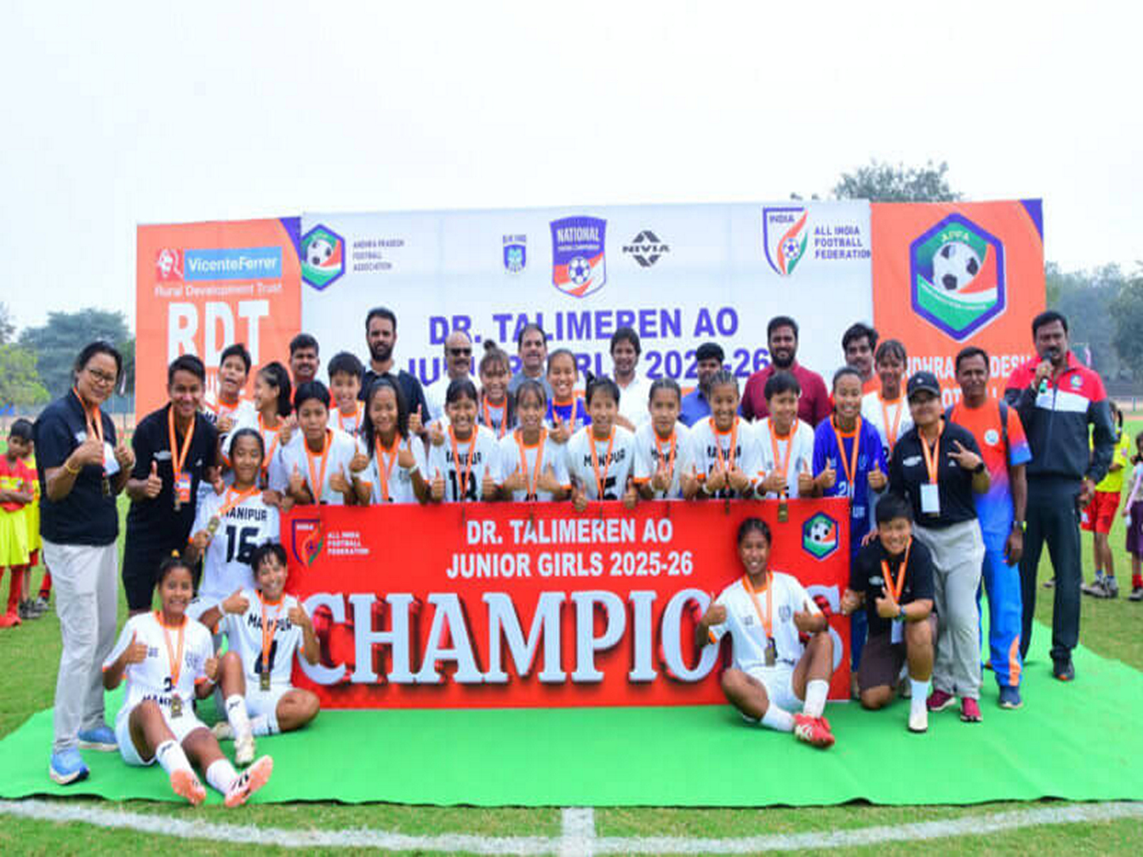 Team Manipur (Photo: AIFF)
