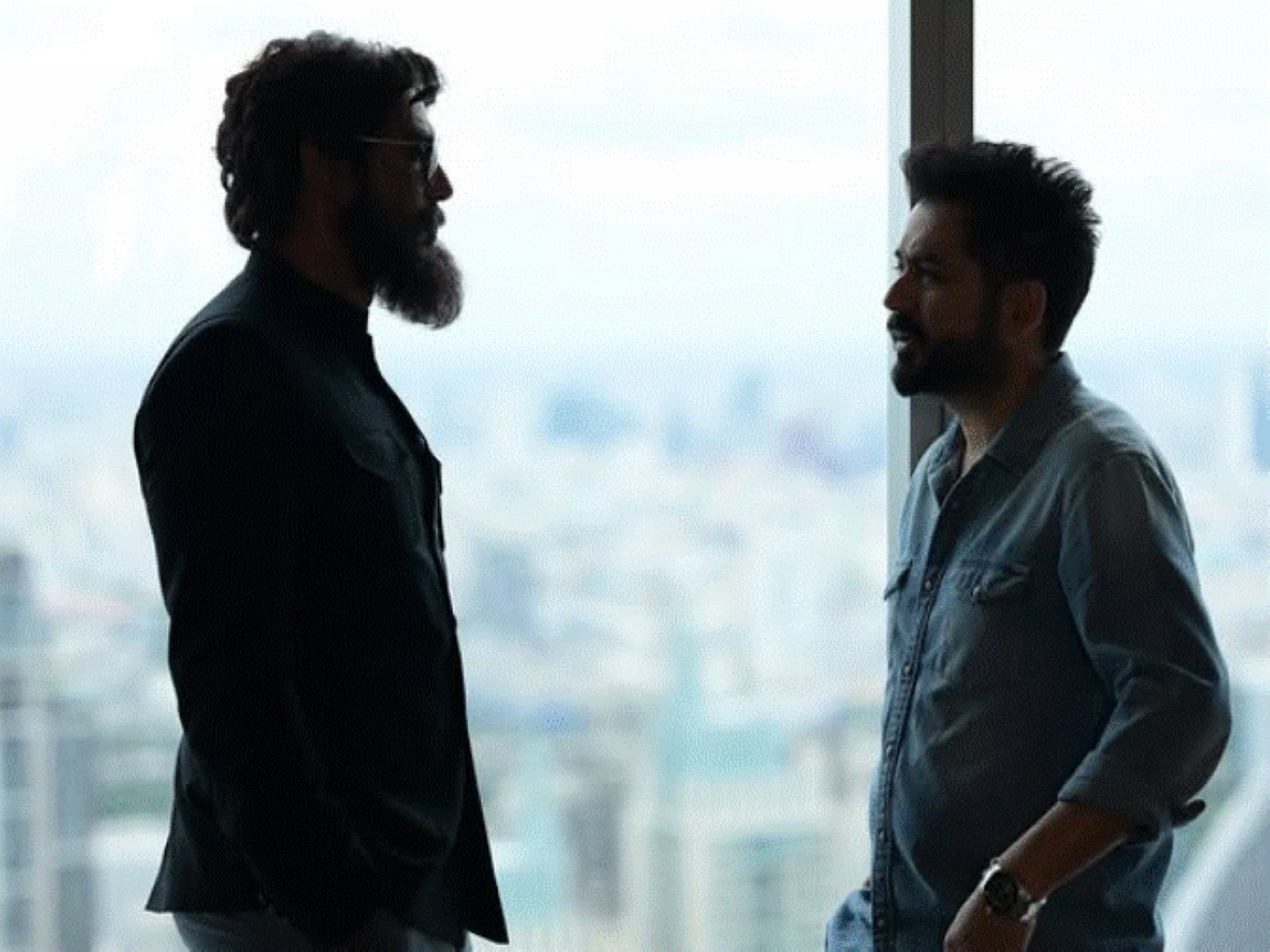 Actor Arjun Rampal with director Aditya Dhar (Image source: Arjun's Instagram)