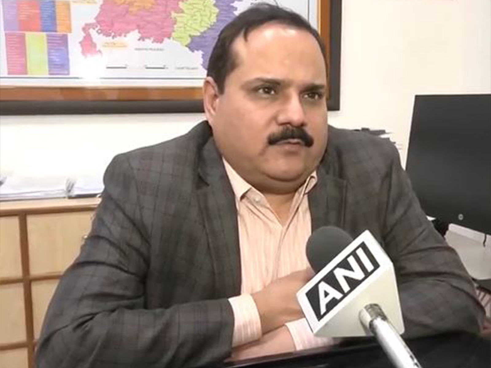 Uttar Pradesh Chief Electoral Officer Navdeep Rinwa (Photo/ANI)