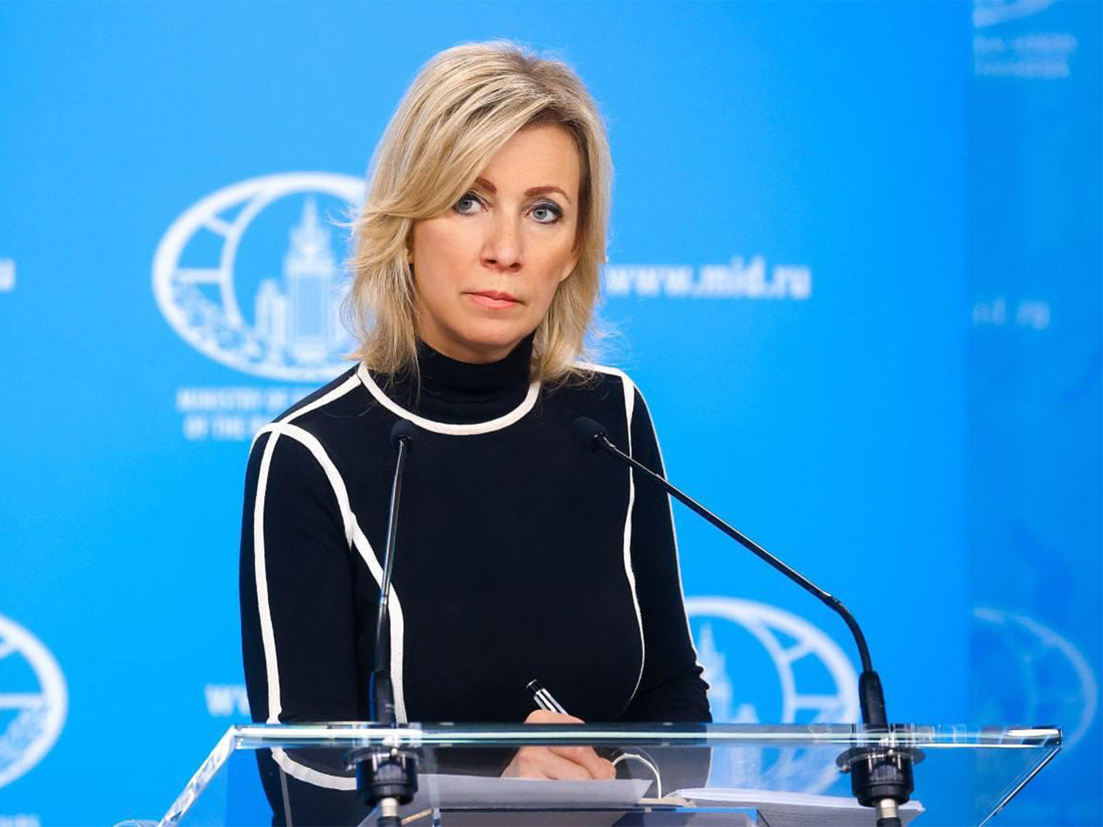 Russian Foreign Ministry spokeswoman Maria Zakharova (Photo: X/@mfa_russia)
