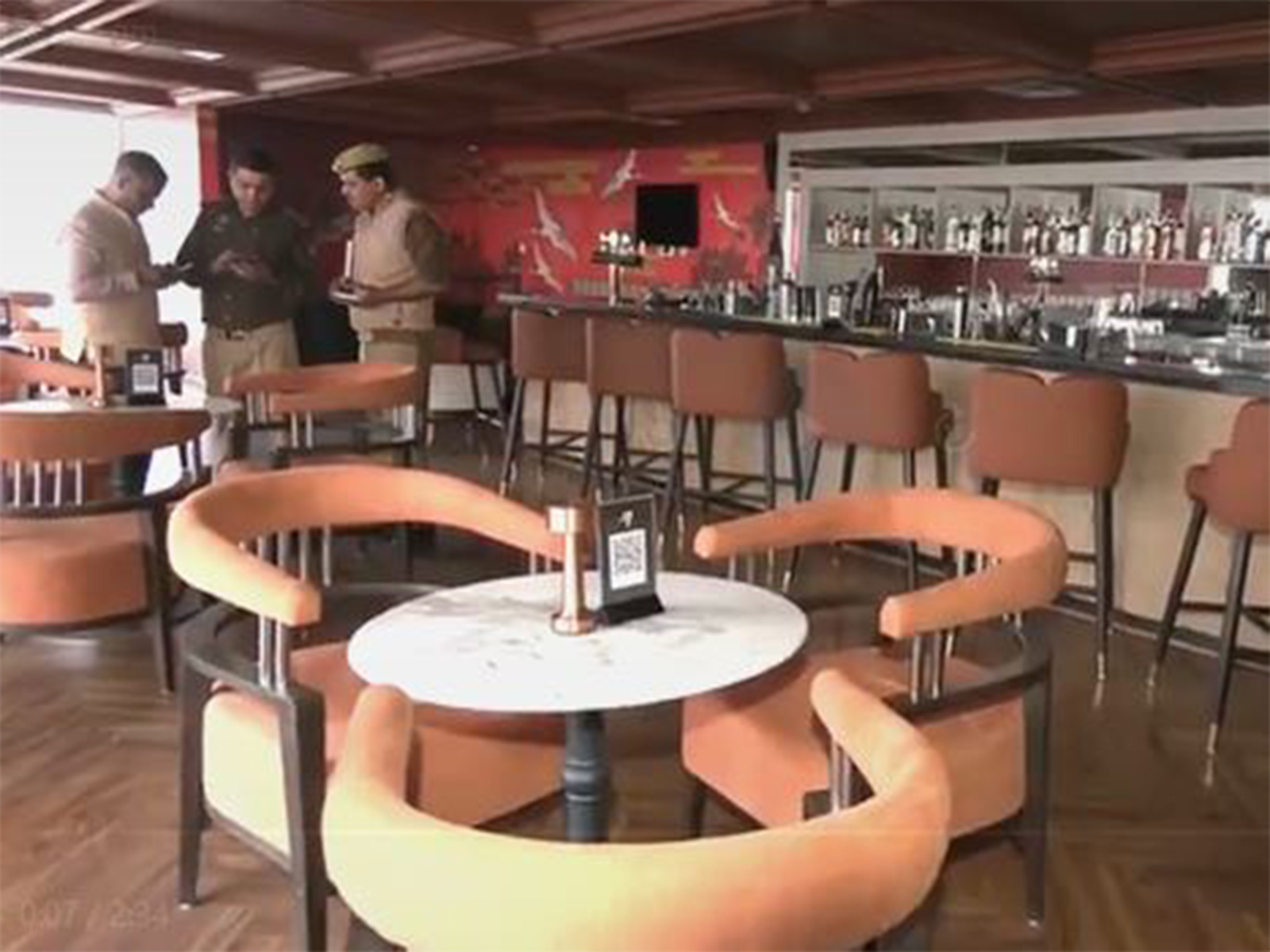 Lucknow Police launched strict fire-safety inspections across malls, restaurants, nightclubs, and bars (Photo/ANI)