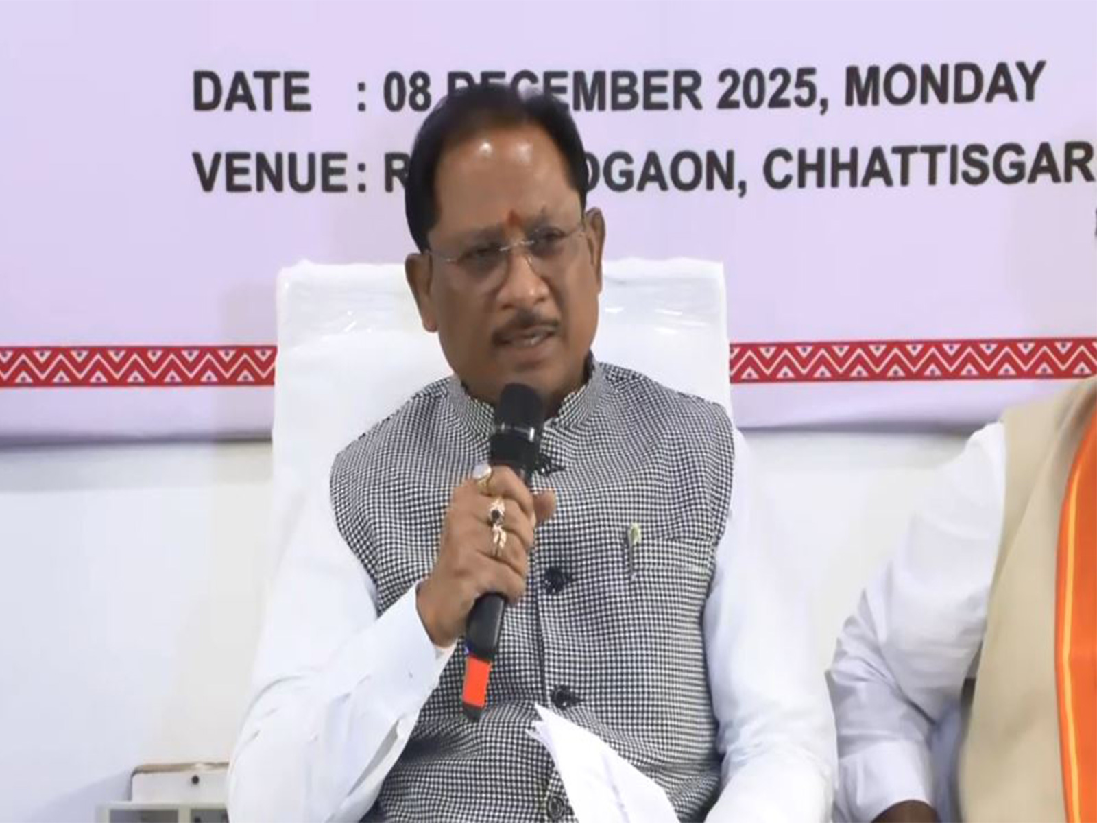 Chhattisgarh Chief Minister Vishnu Deo Sai (Photo/ANI)