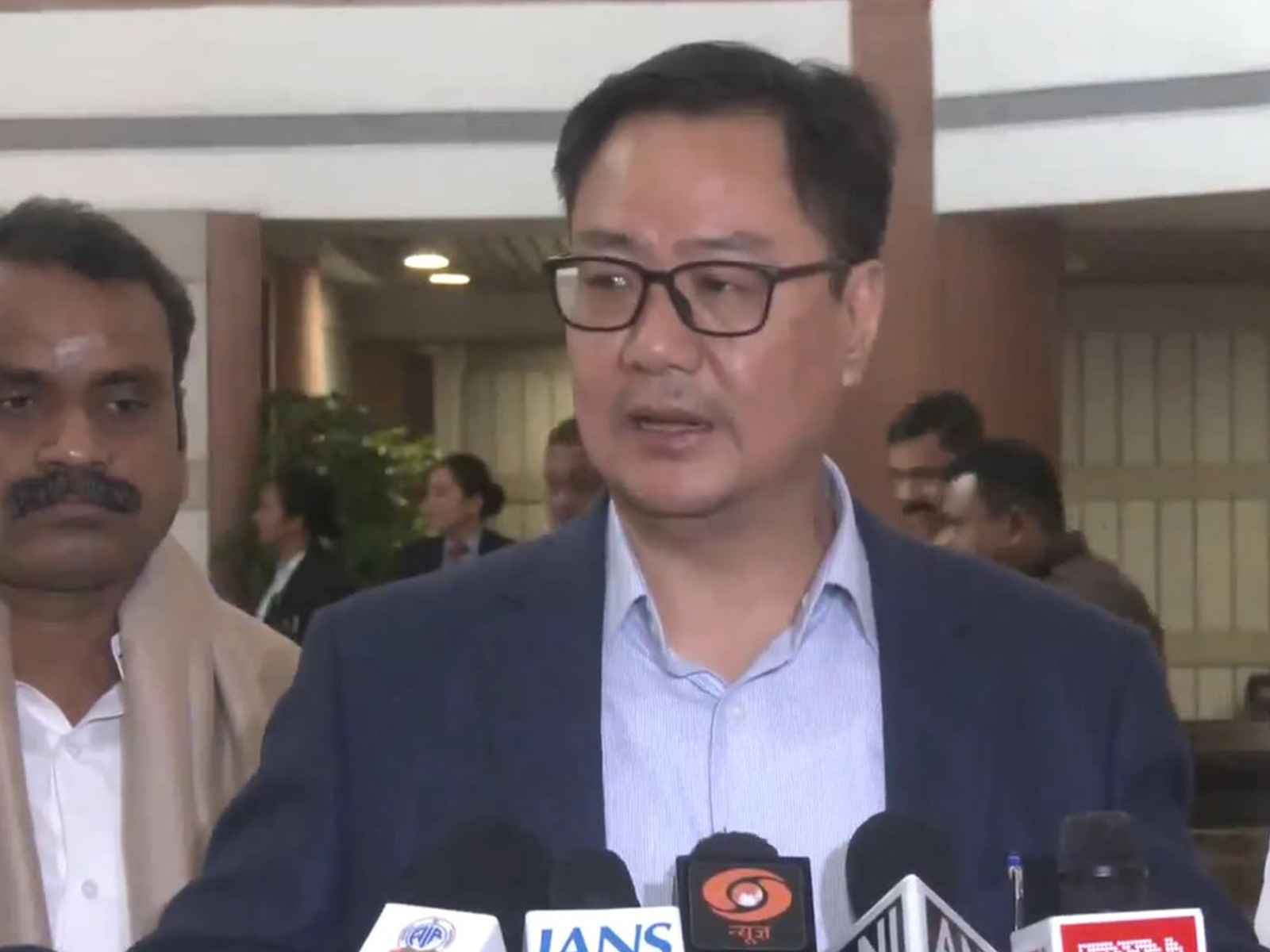 Union Parliamentary and Minority Affairs Minister Kiren Rijiju (Photo/ANI)