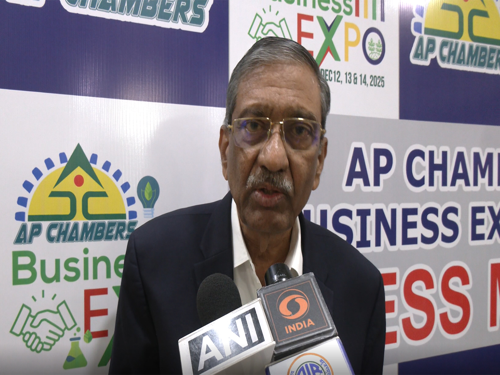 AP Chamber of Commerce President Potluri Bhaskar Rao (Photo/ANI)