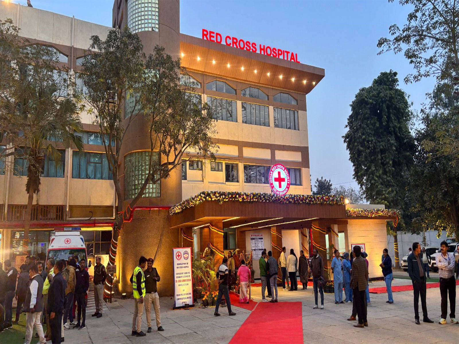 Delhi: LG inaugurates Redeveloped Indian Red Cross Society Hospital at Dilshad Garden (Photo: Lok Niwas)