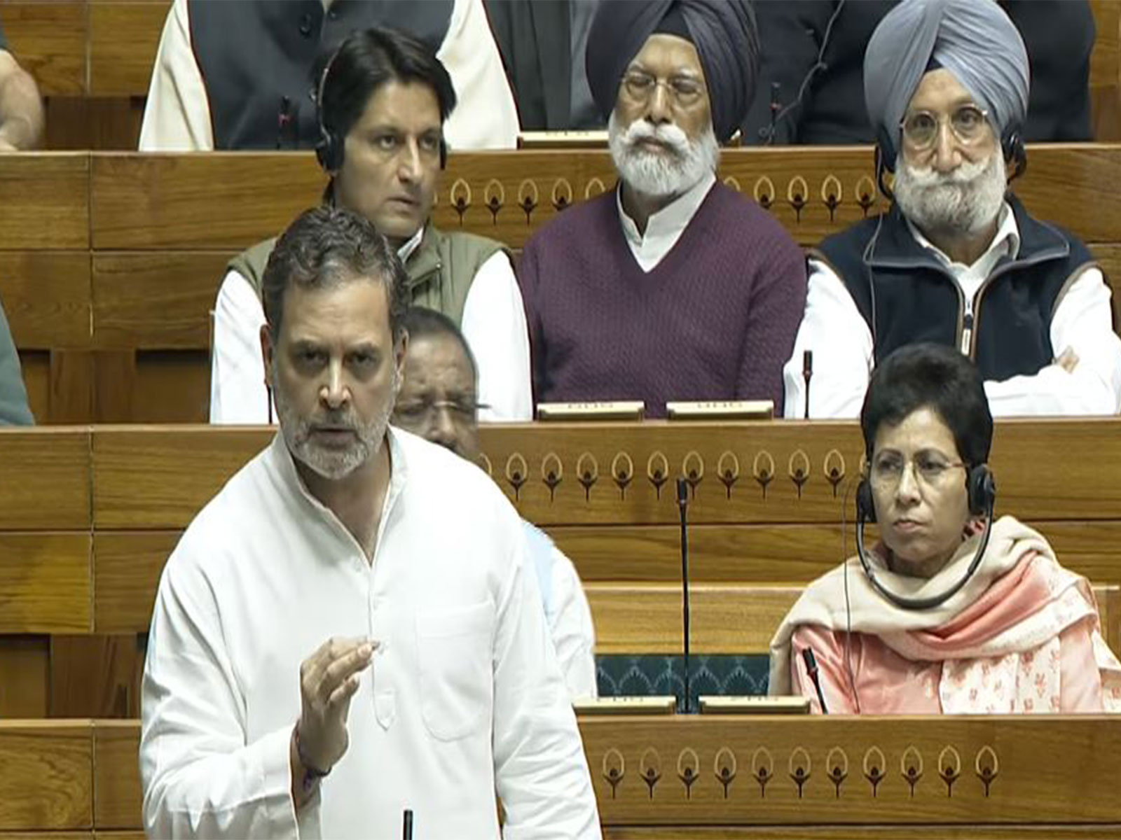 Congress leader Rahul Gandhi (Photo/Sansad TV)