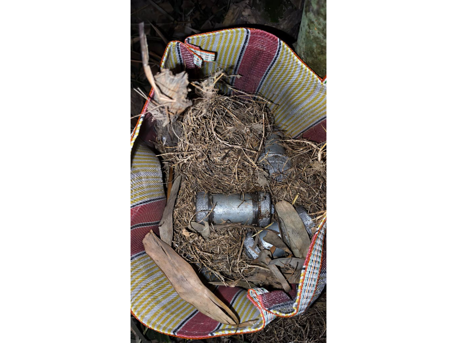 Socket Bomb seized from two loactions in West Bengal (Photo/West Bengal Police)