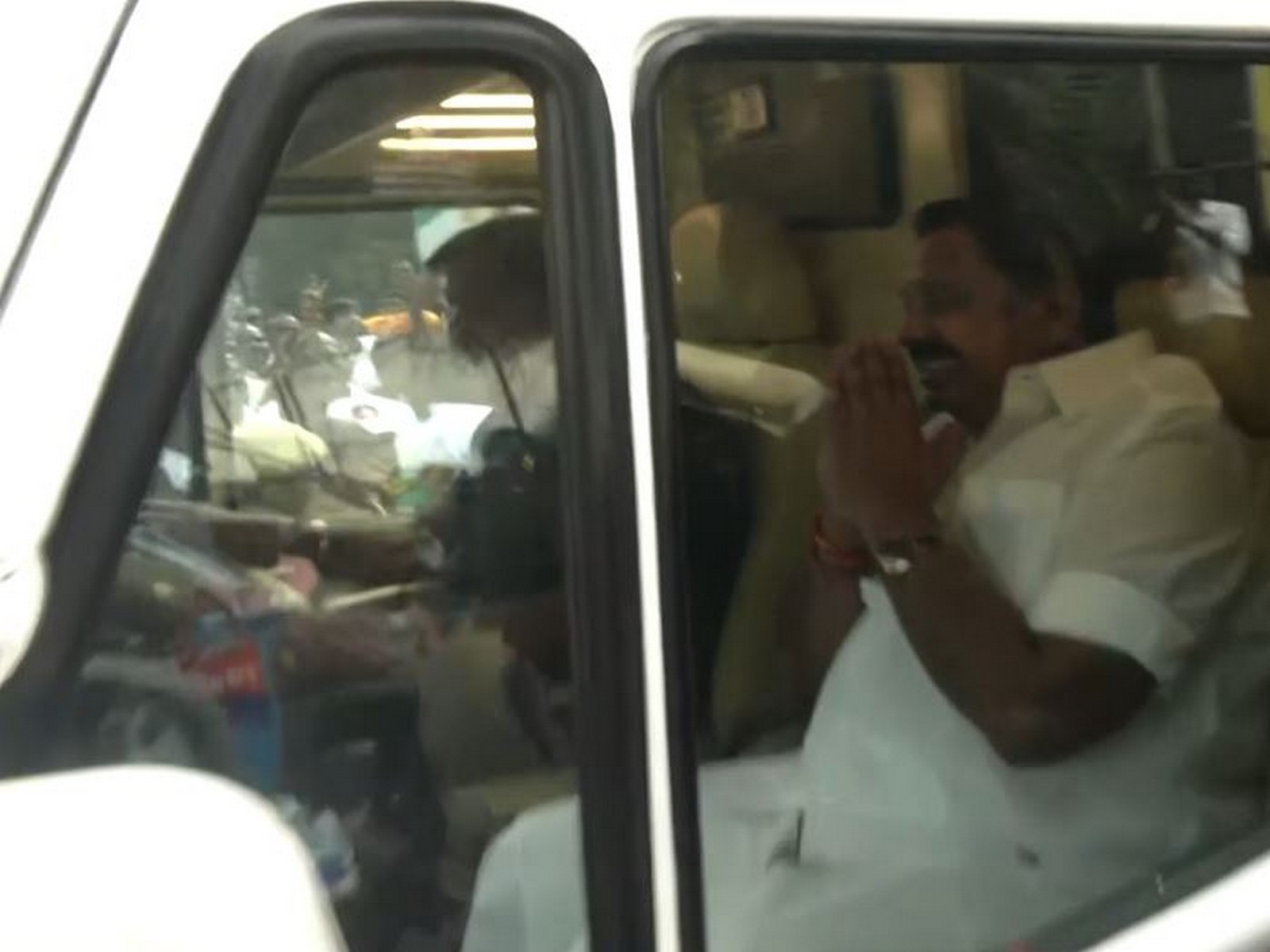 Tamil Nadu LoP Edappadi Palaniswami arrives for AIADMK General Council meeting in Chennai (Photo/ANI) Tamil Nadu LoP Edappadi Palaniswami arrives for AIADMK General Council meeting in Chennai (Photo/ANI)