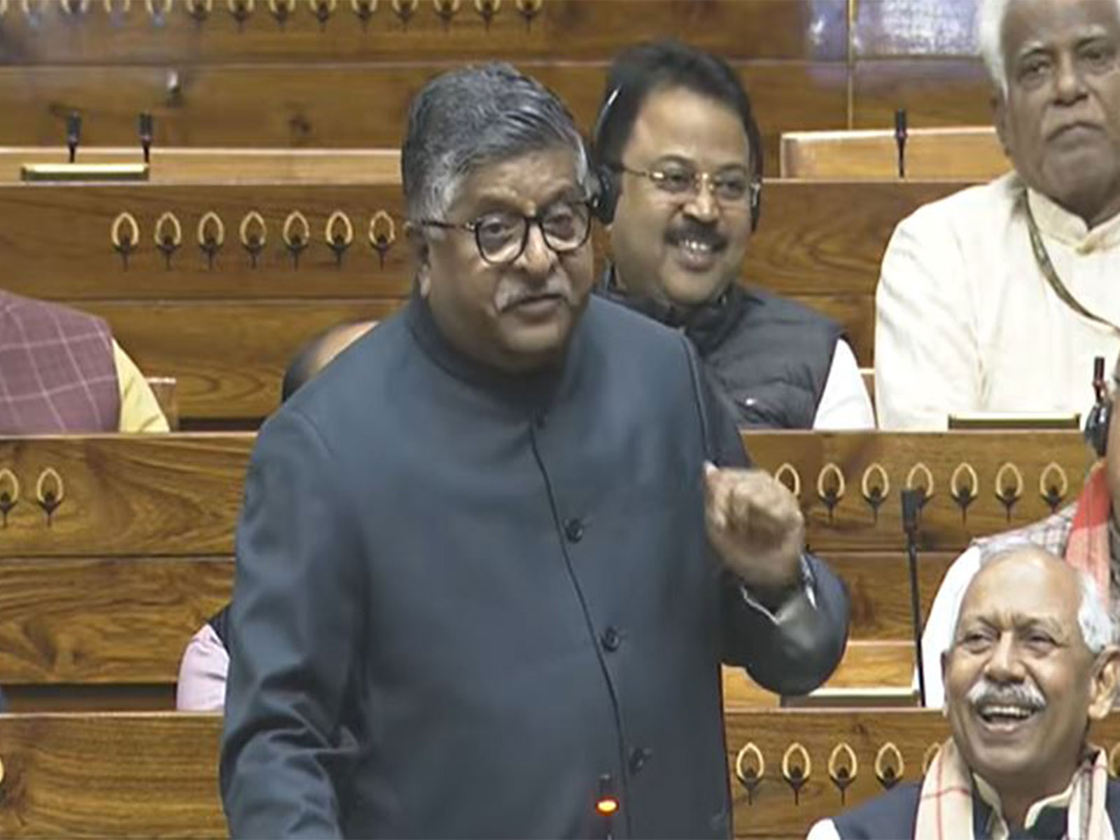 BJP leader Ravi Shankar Prasad (Photo/Sansad TV)