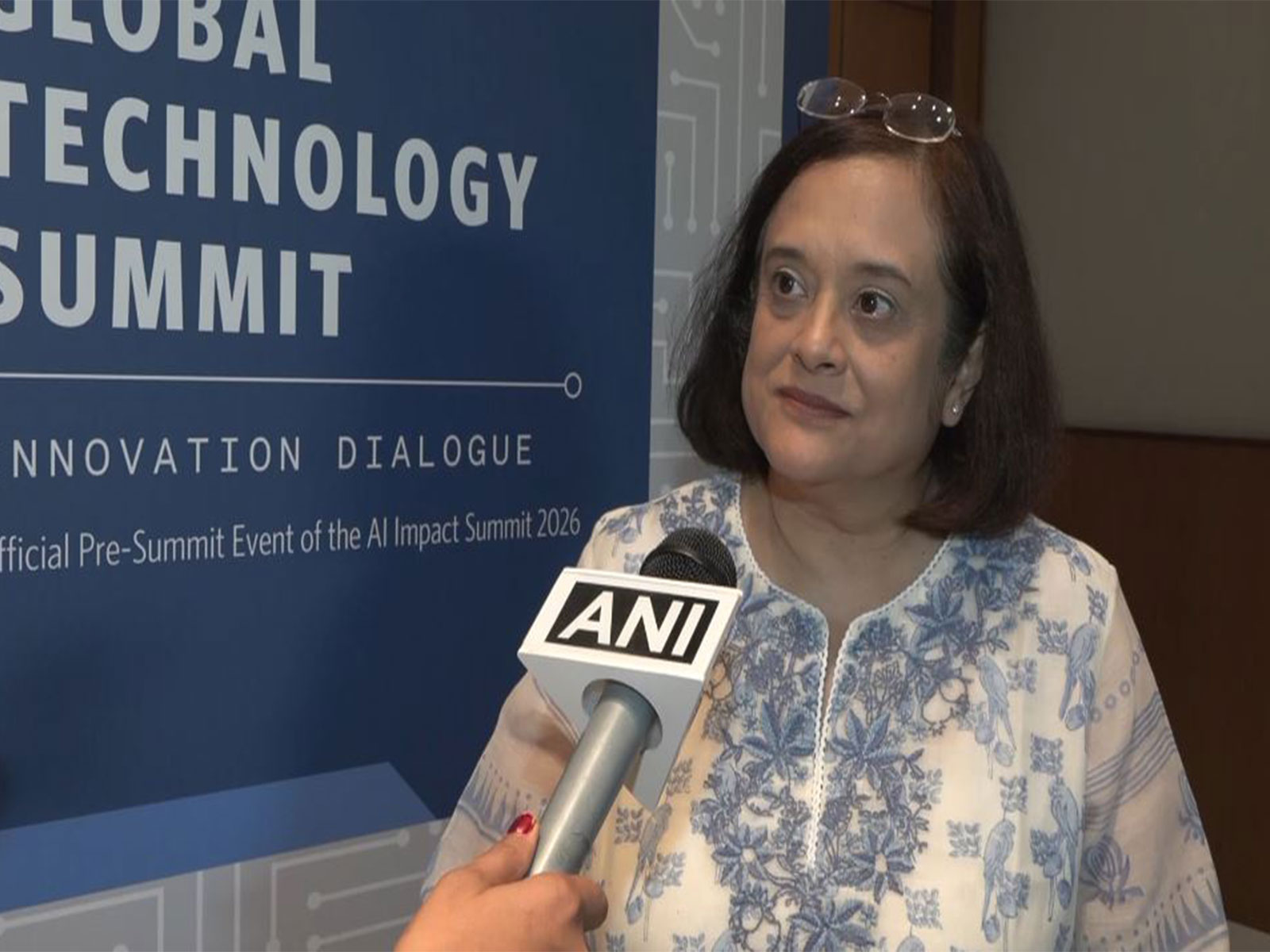 Debjani Ghosh, Distinguished Fellow at NITI Aayog. (Photo: ANI)