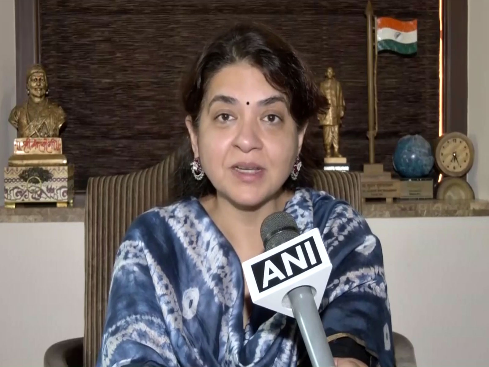 Shiv Sena leader Shaina NC (Photo/ANI)